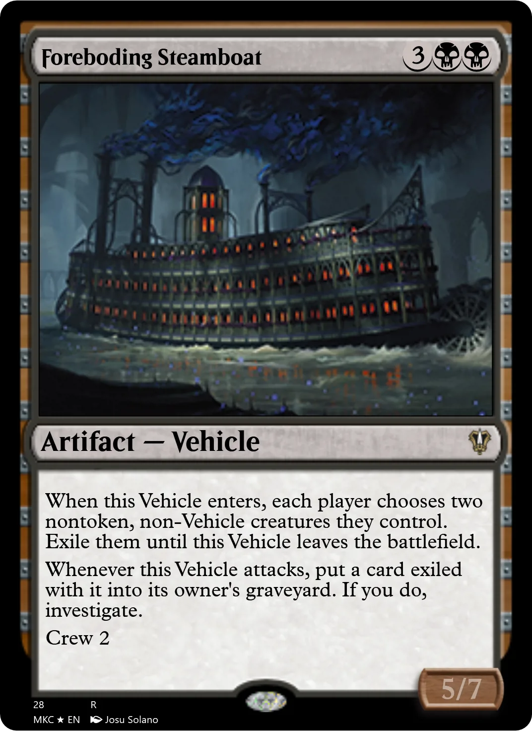 Foreboding Steamboat