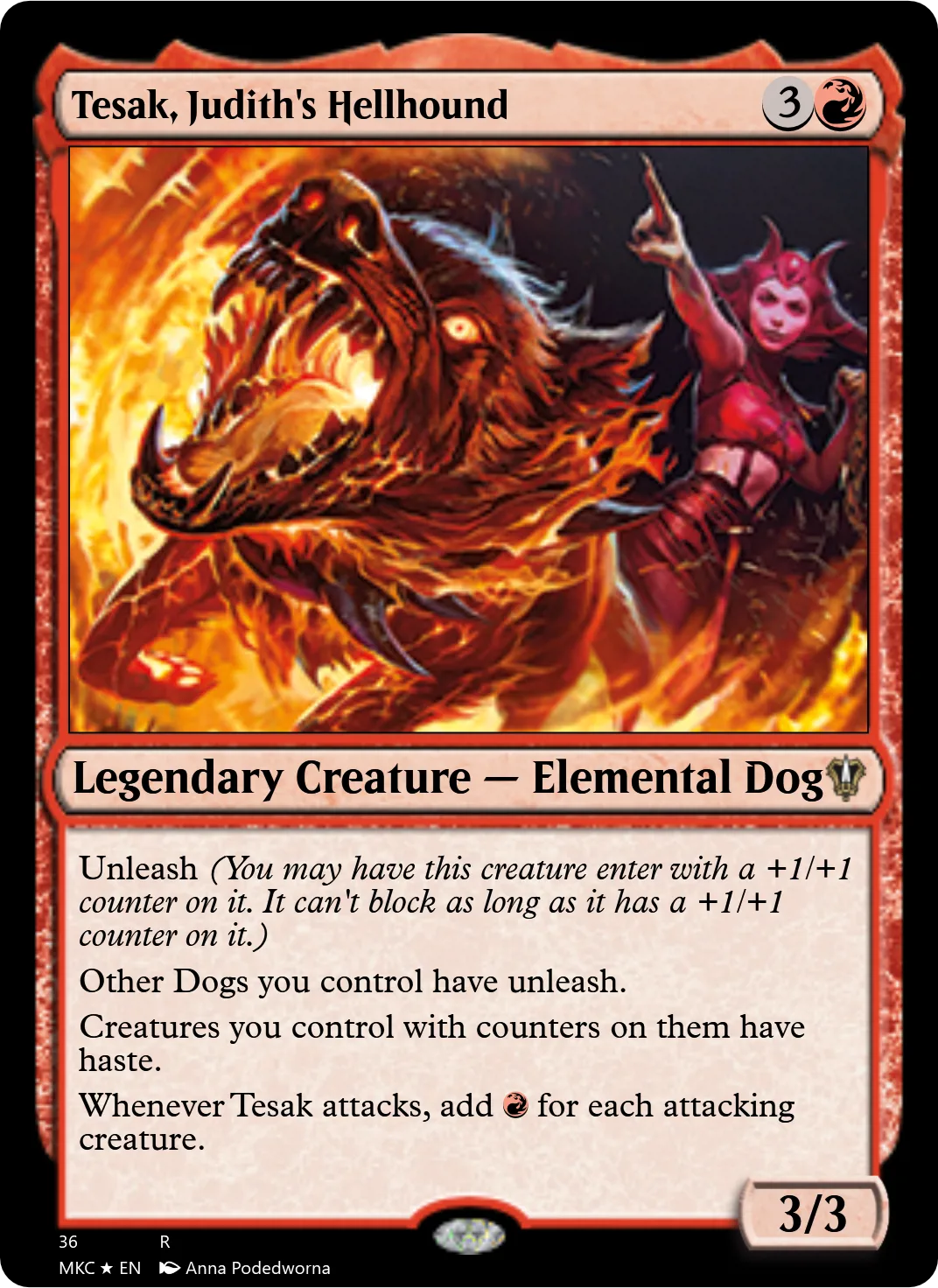 Tesak, Judith's Hellhound