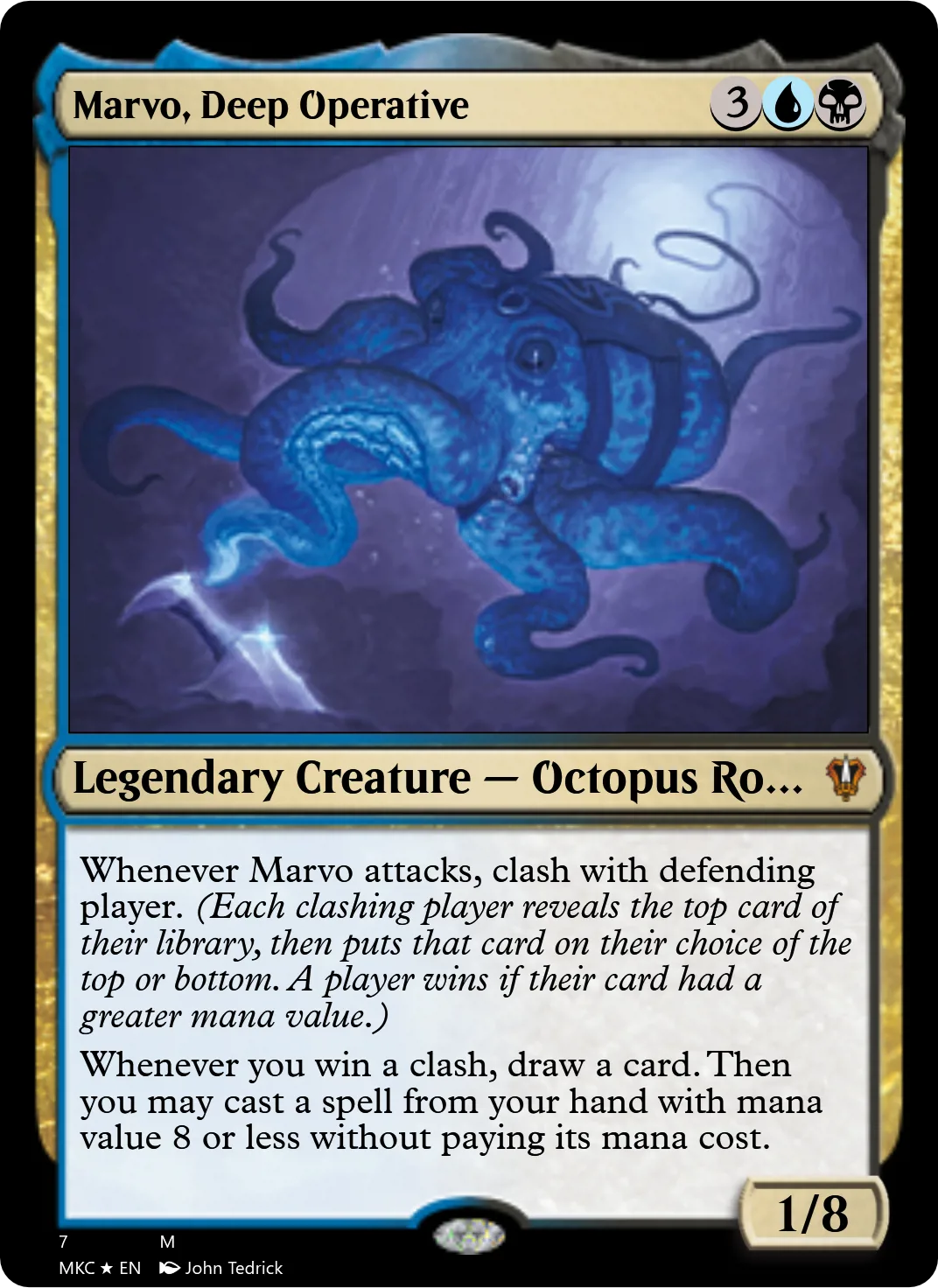 Marvo, Deep Operative