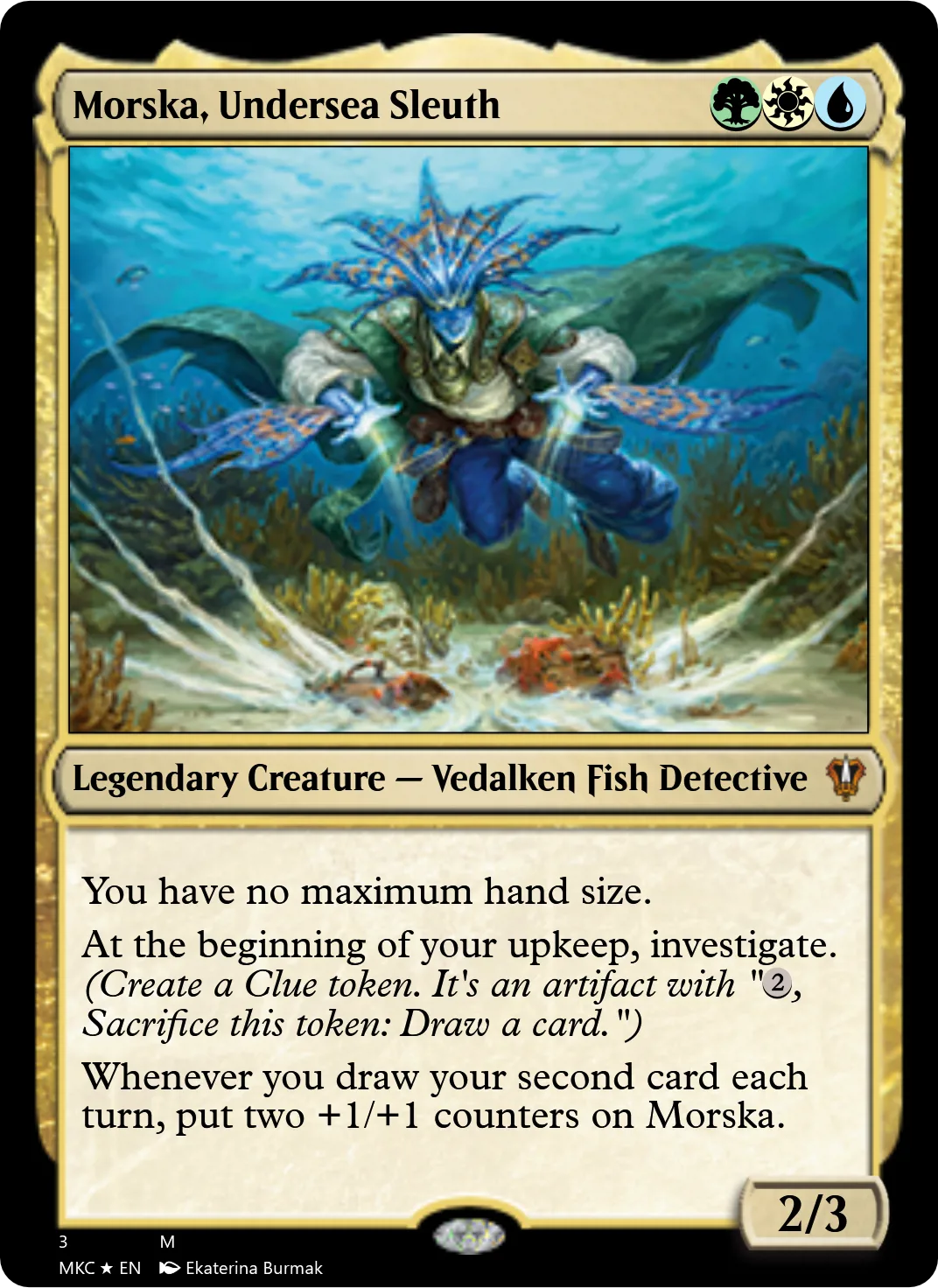 Morska, Undersea Sleuth