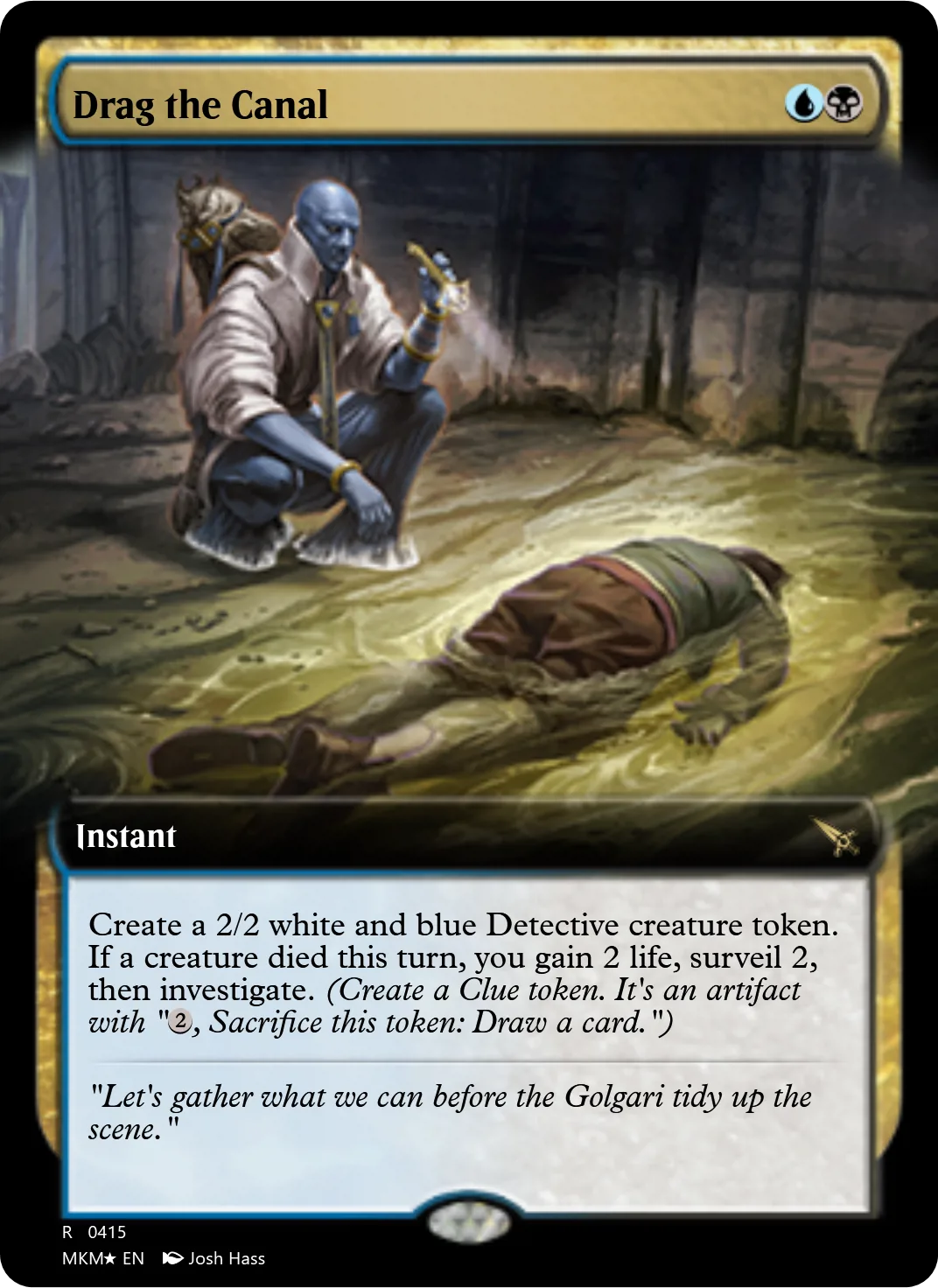 Drag the Canal