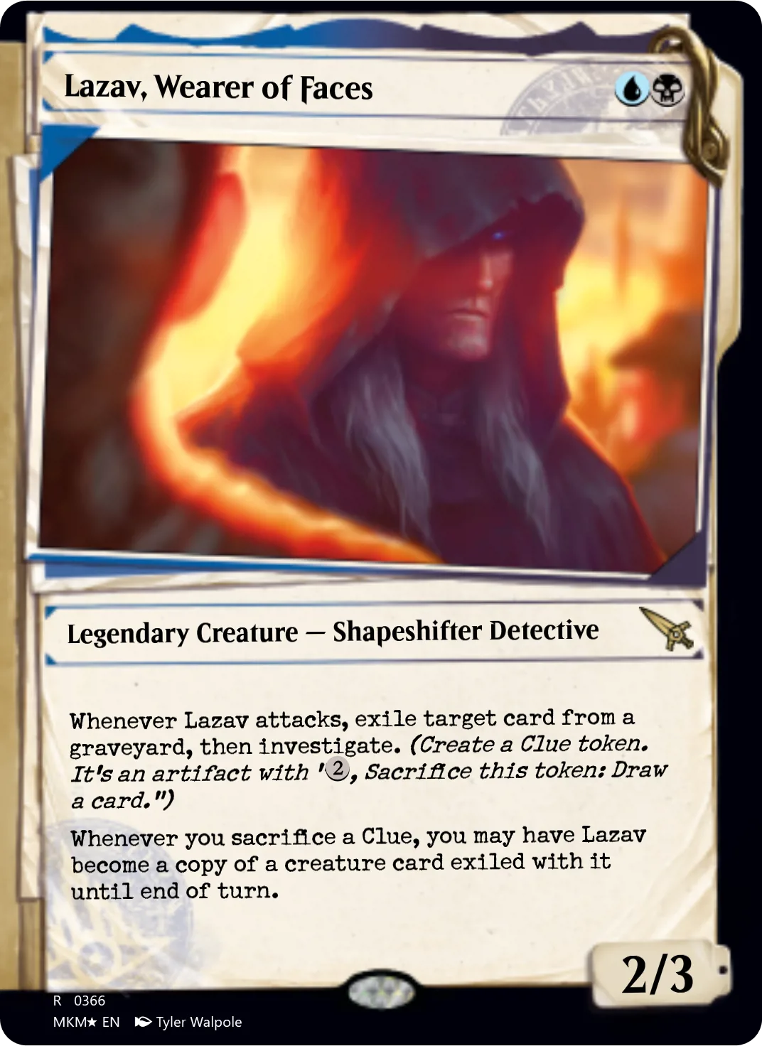 Lazav, Wearer of Faces