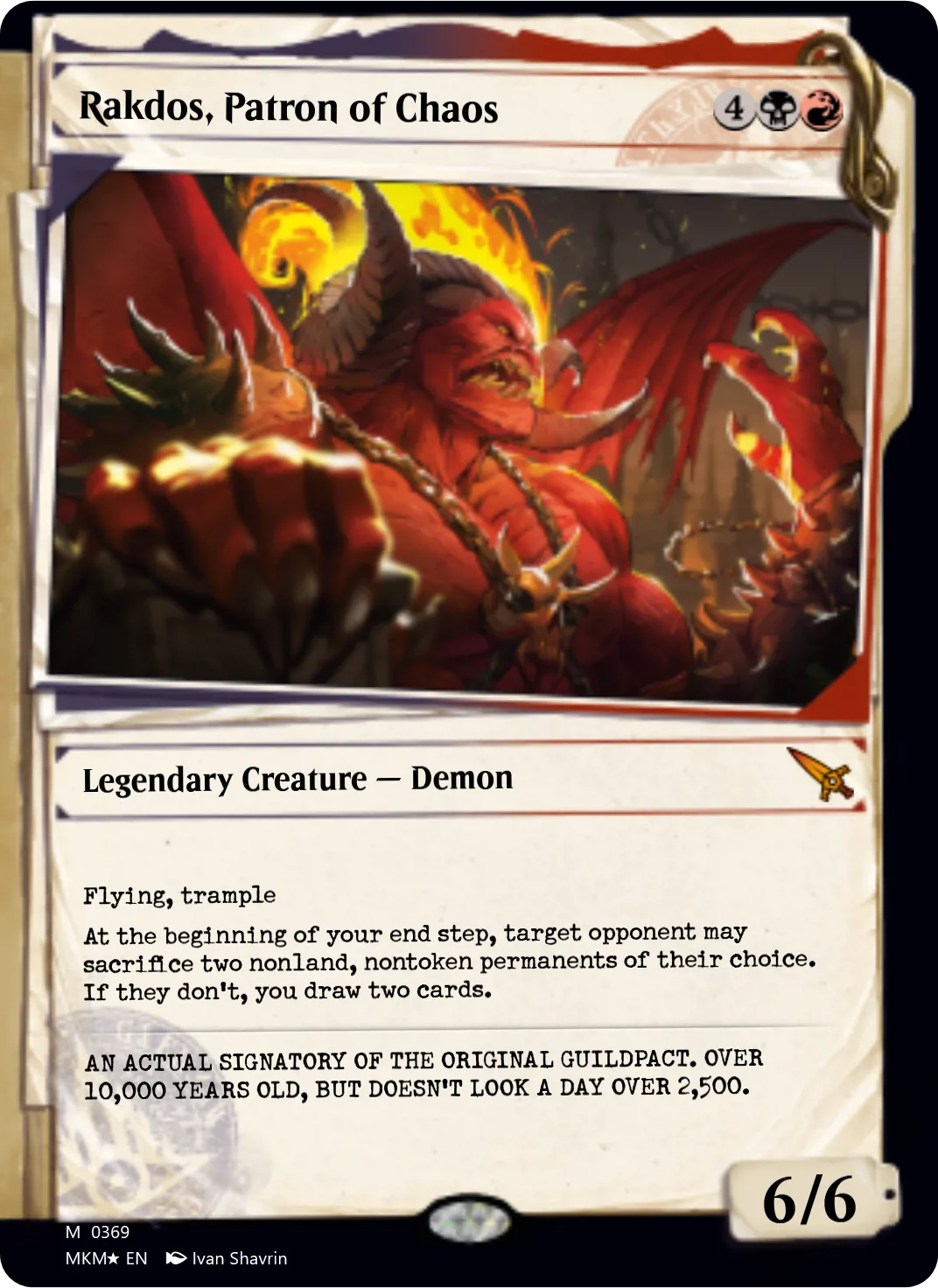 Rakdos, Patron of Chaos