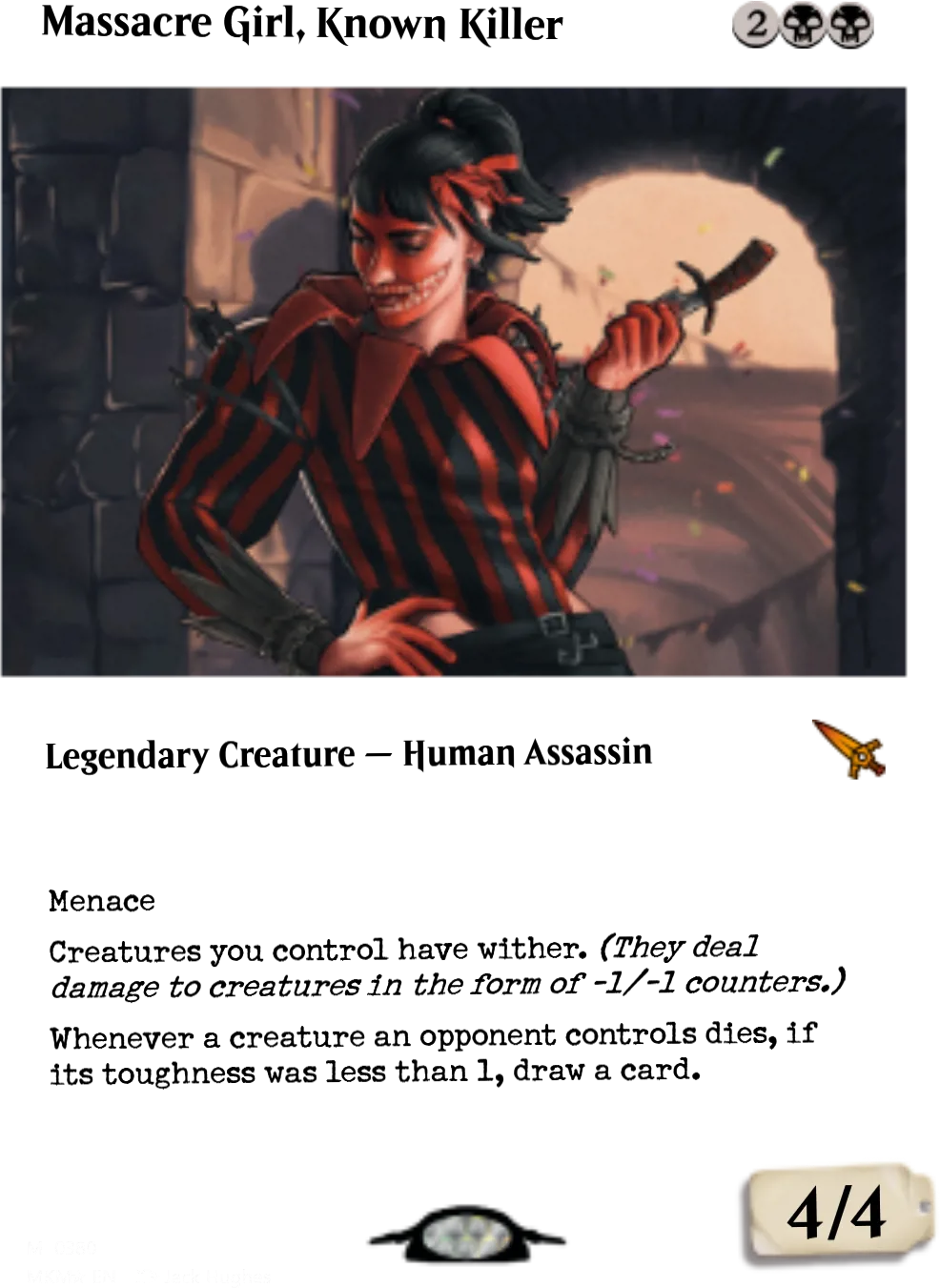 Massacre Girl, Known Killer