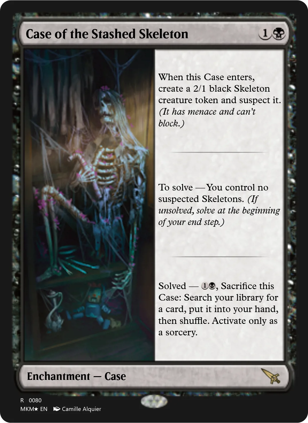 Case of the Stashed Skeleton
