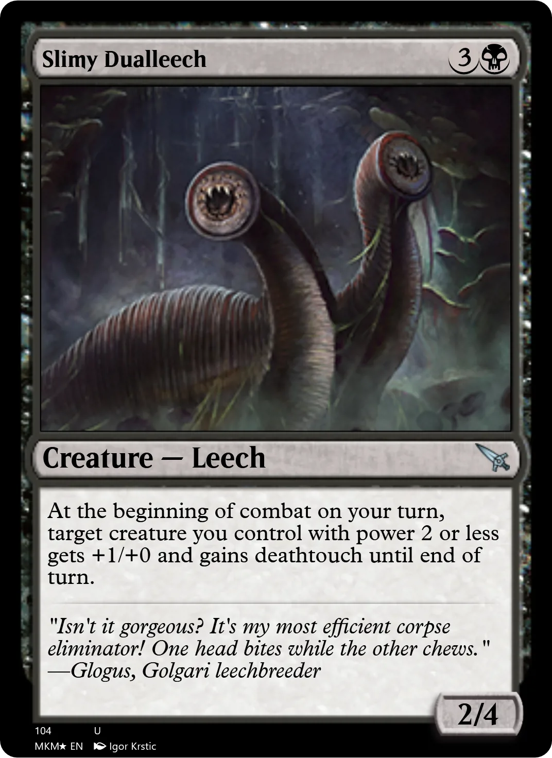 Slimy Dualleech