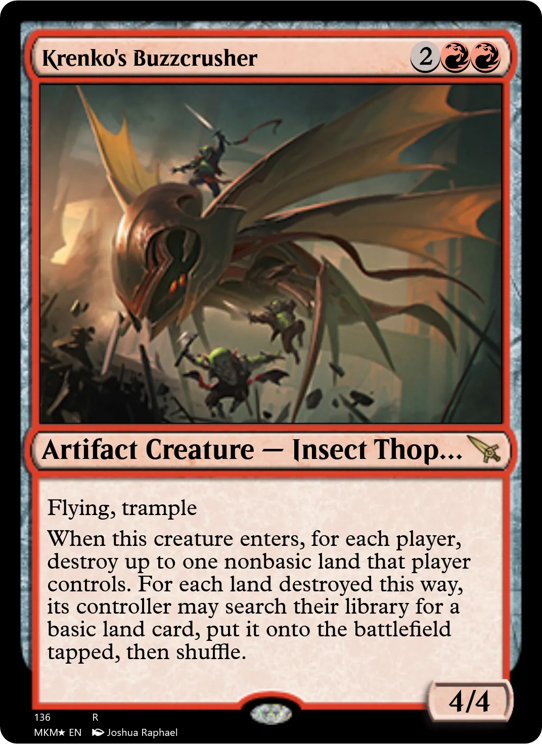 Krenko's Buzzcrusher