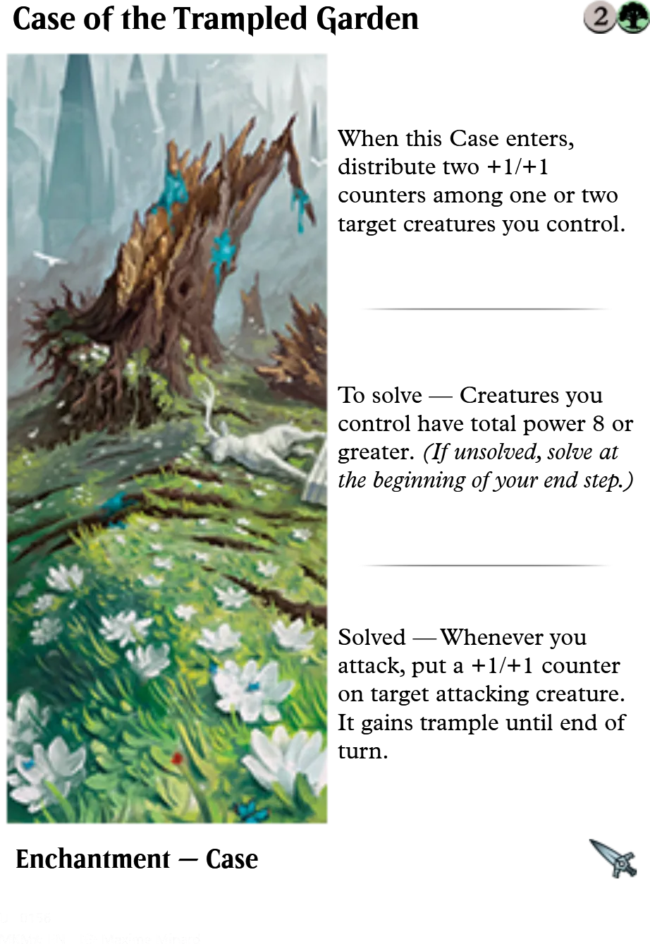Case of the Trampled Garden