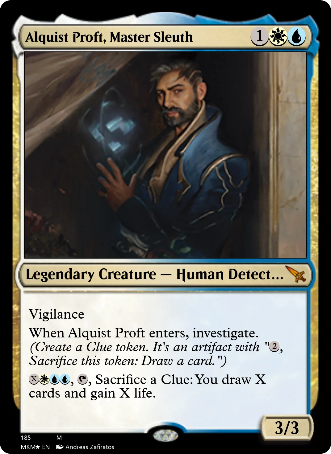 Alquist Proft, Master Sleuth