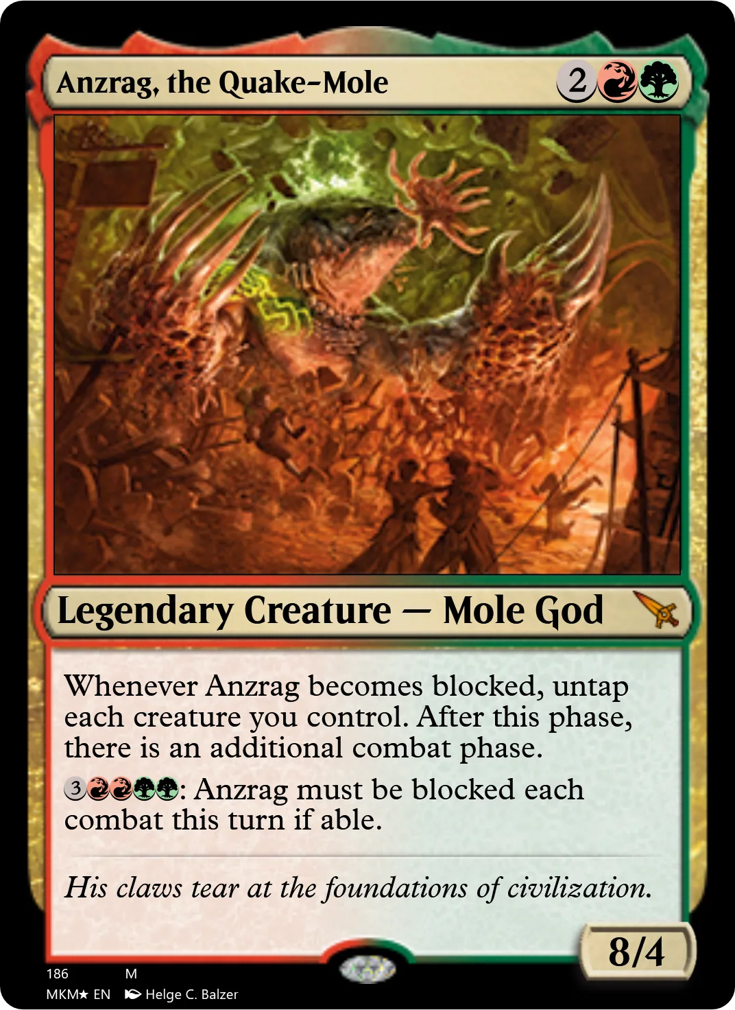 Anzrag, the Quake-Mole
