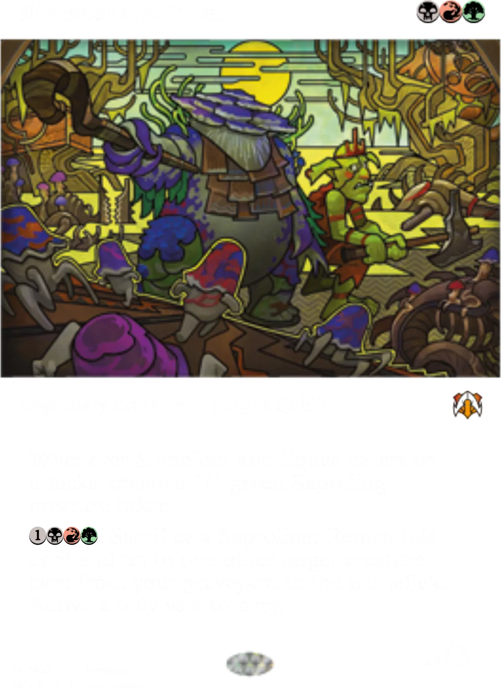 Slimefoot and Squee