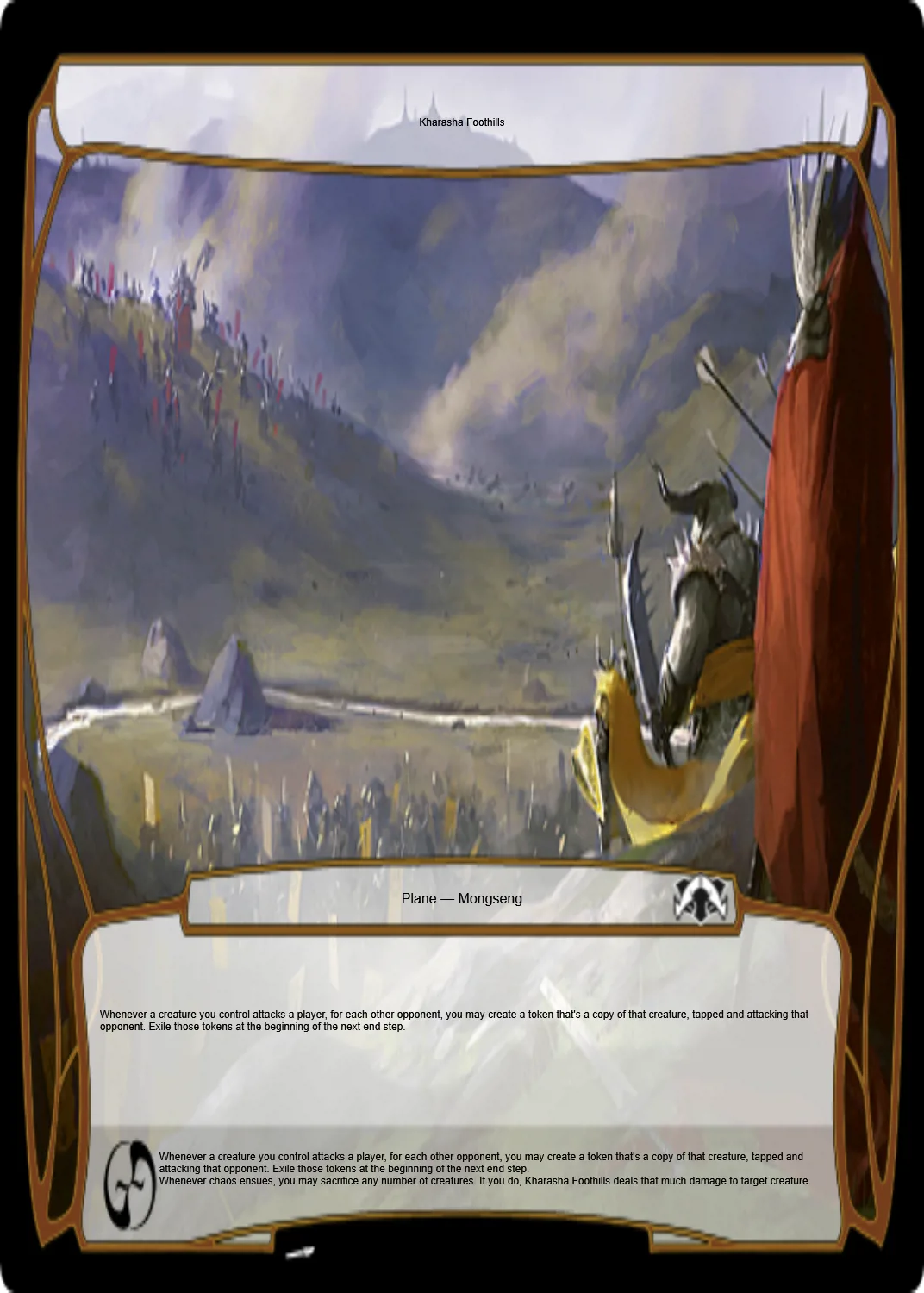 Kharasha Foothills
