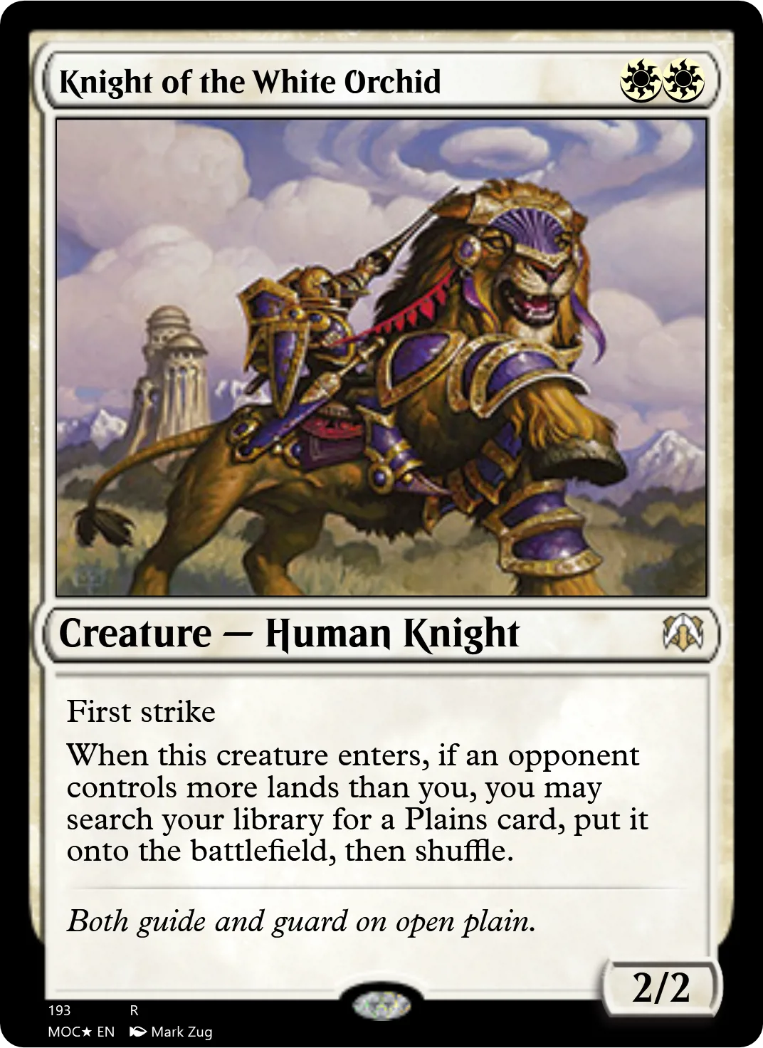Knight of the White Orchid