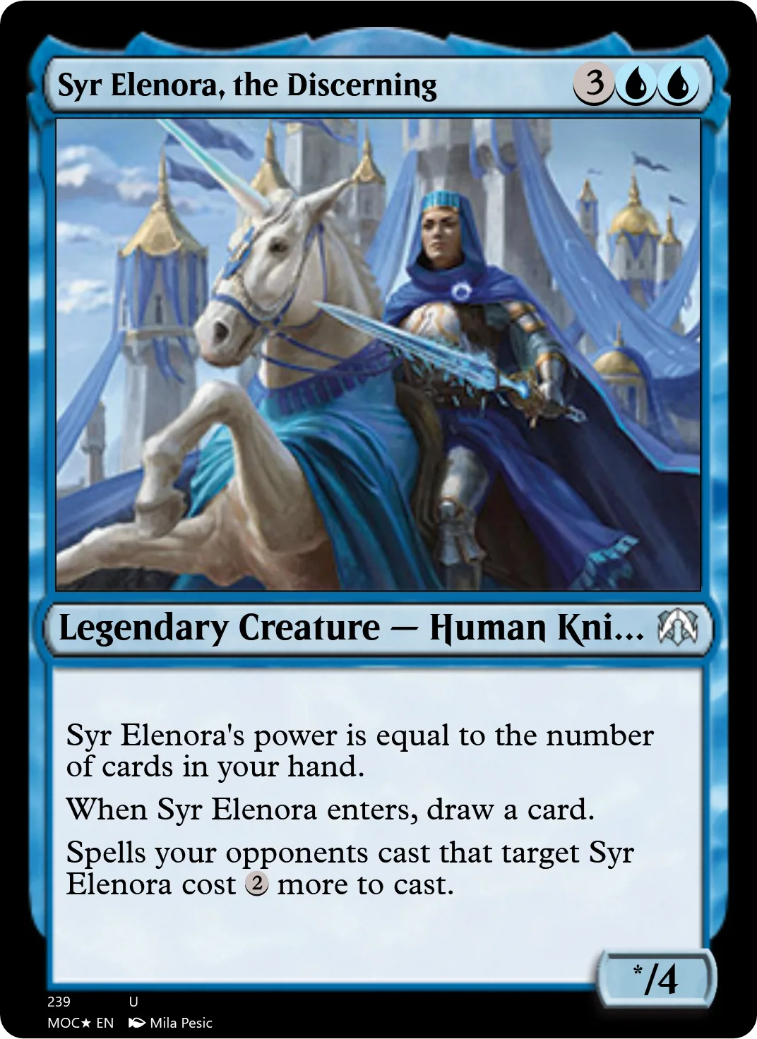 Syr Elenora, the Discerning