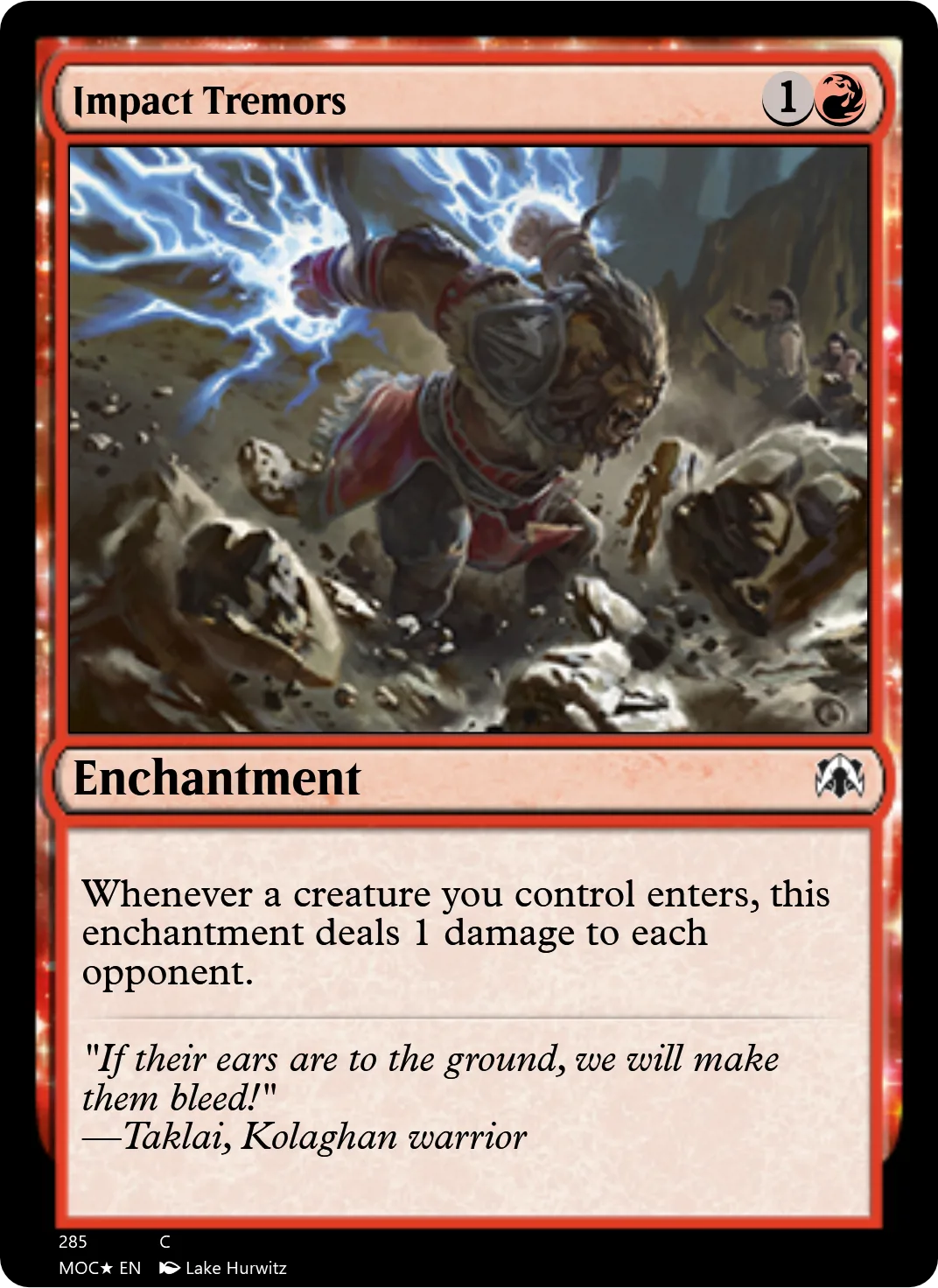 Impact Tremors