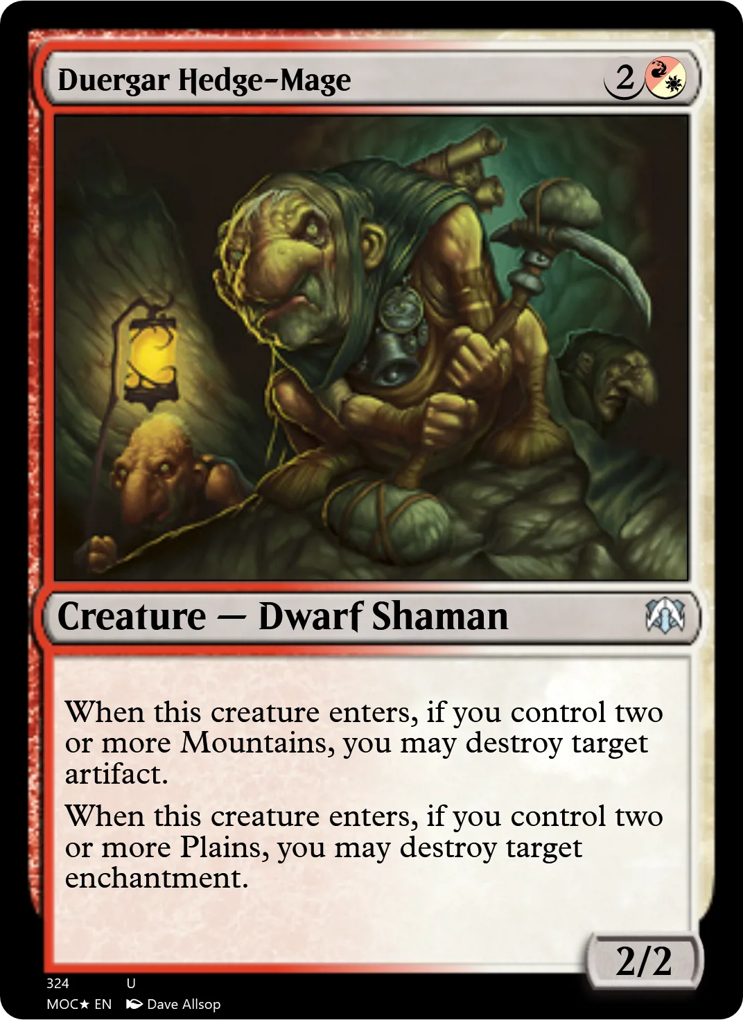Duergar Hedge-Mage