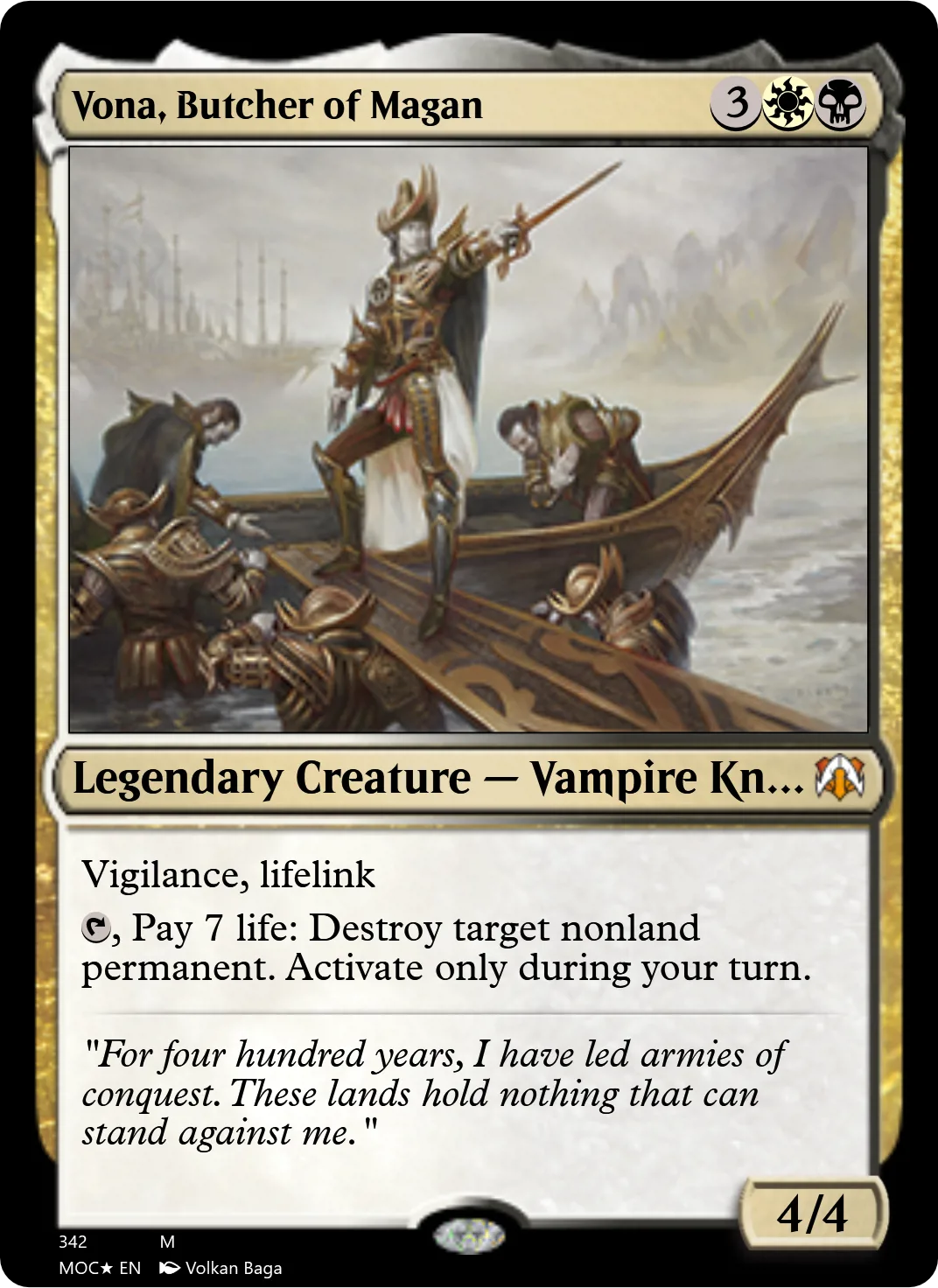 Vona, Butcher of Magan