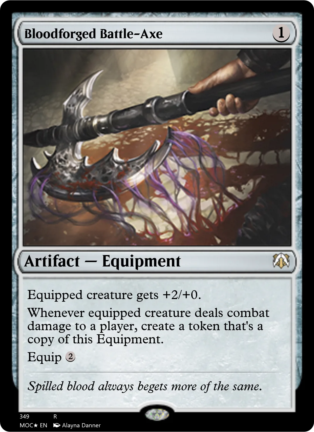 Bloodforged Battle-Axe