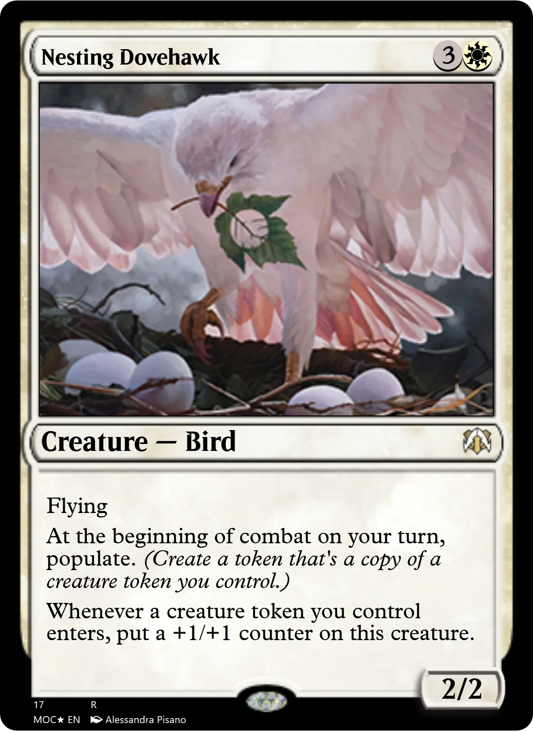 Nesting Dovehawk