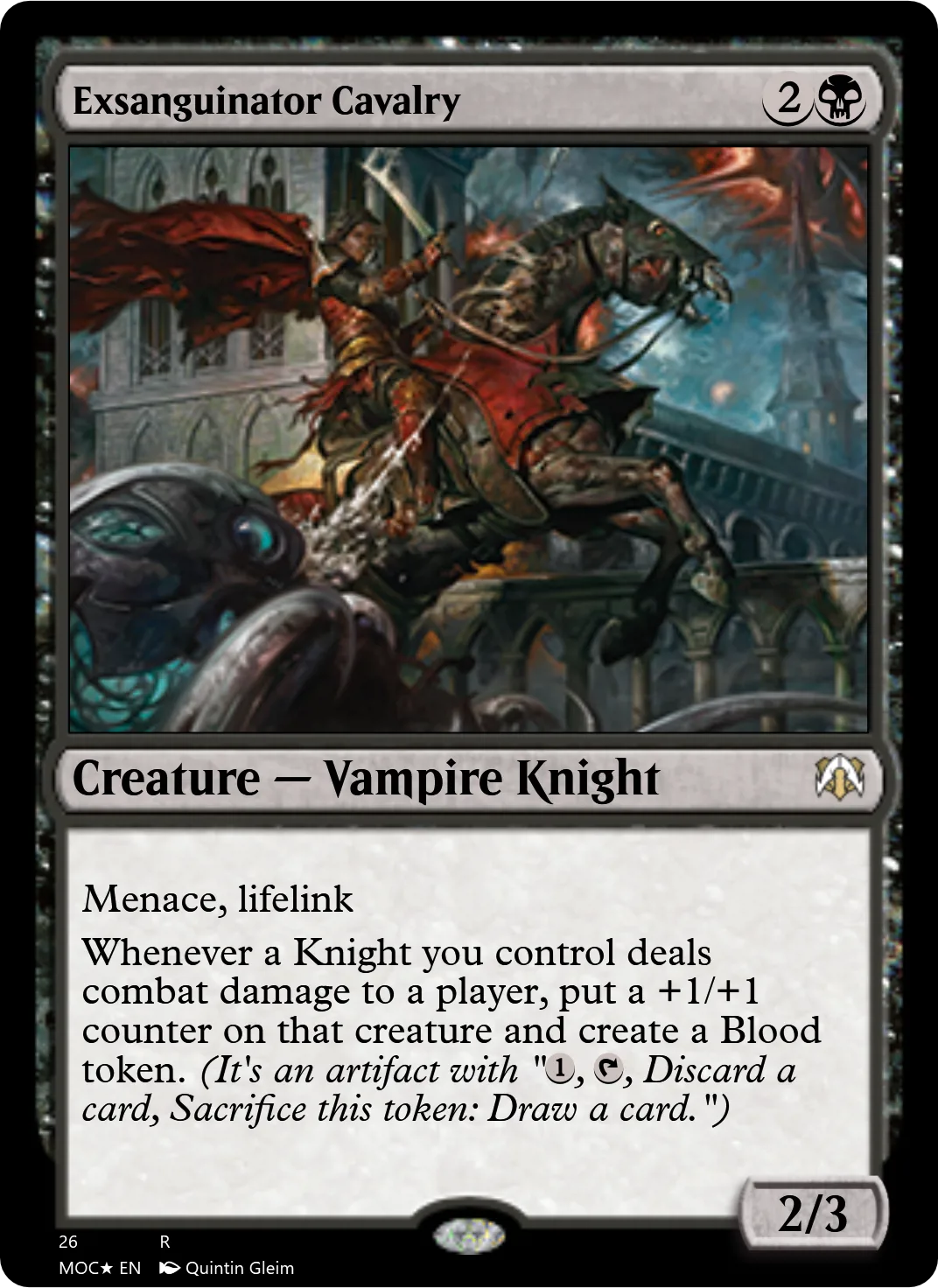 Exsanguinator Cavalry