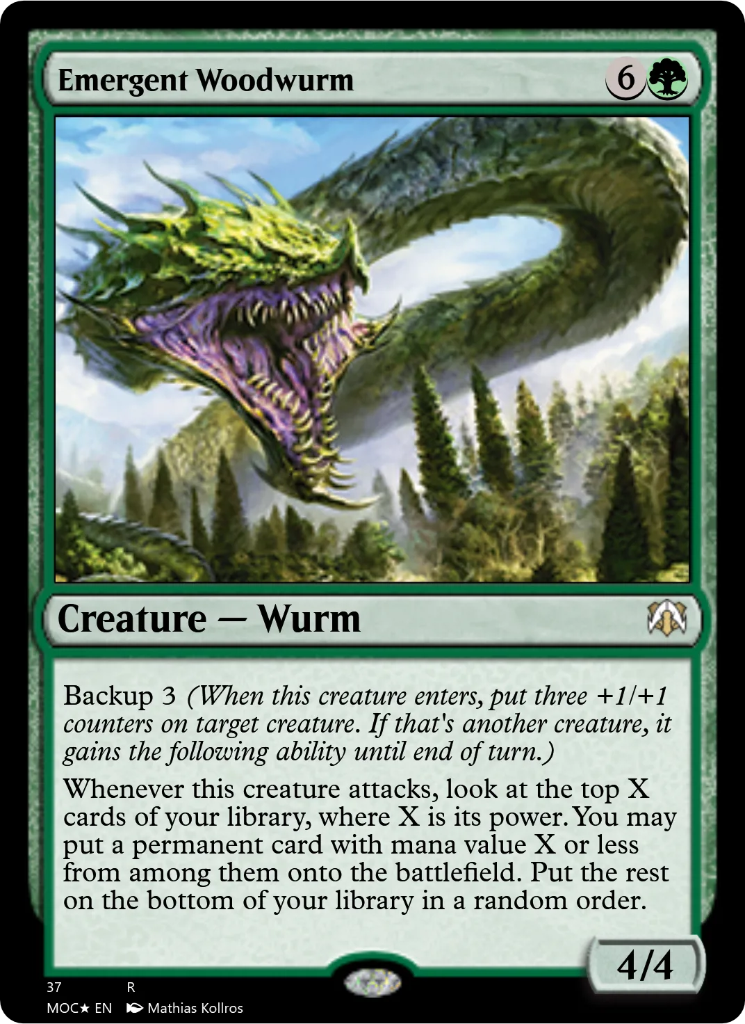 Emergent Woodwurm