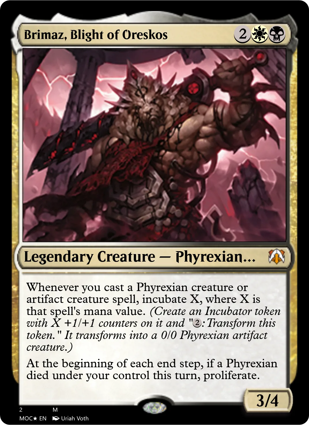 Brimaz, Blight of Oreskos