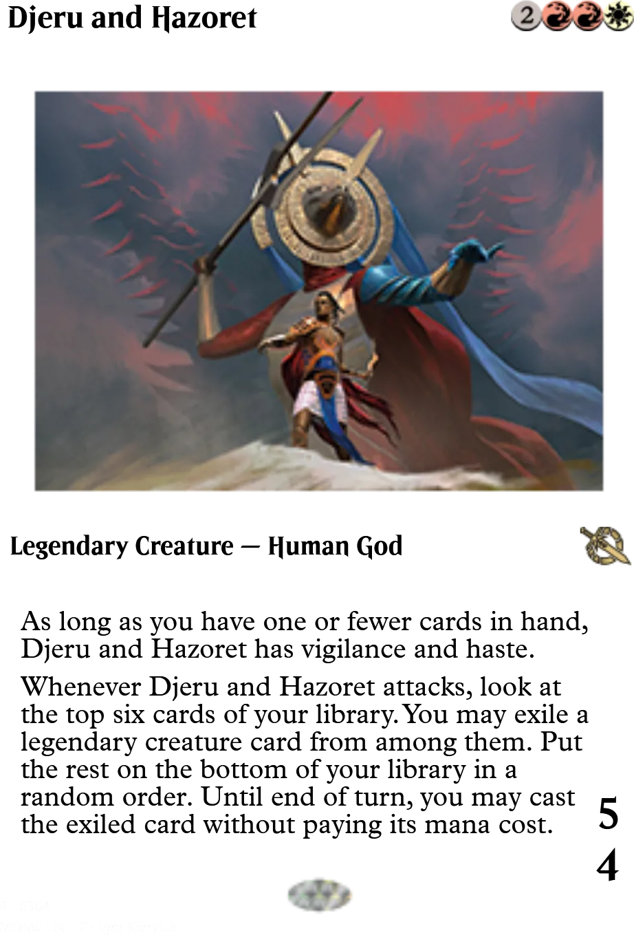 Djeru and Hazoret