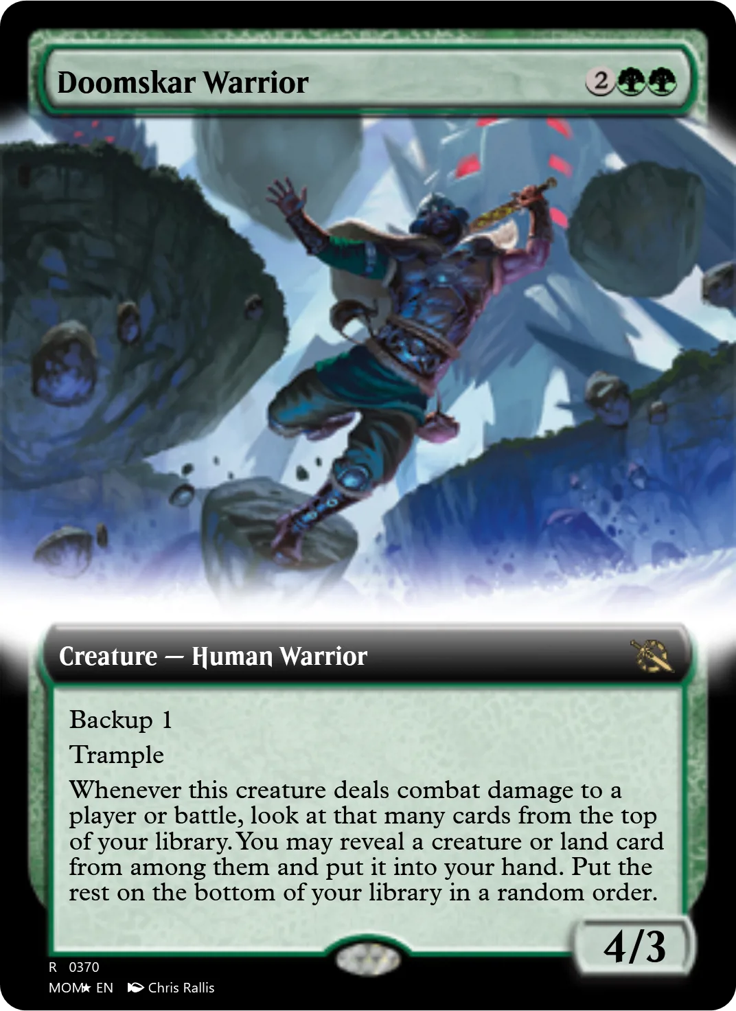 Doomskar Warrior
