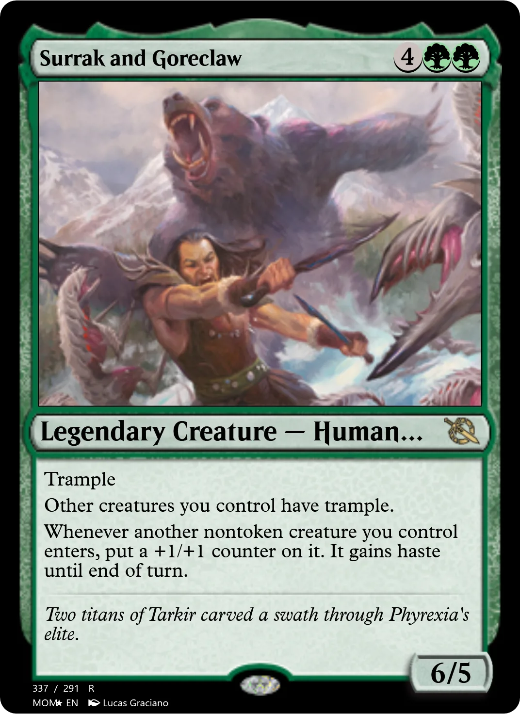 Surrak and Goreclaw
