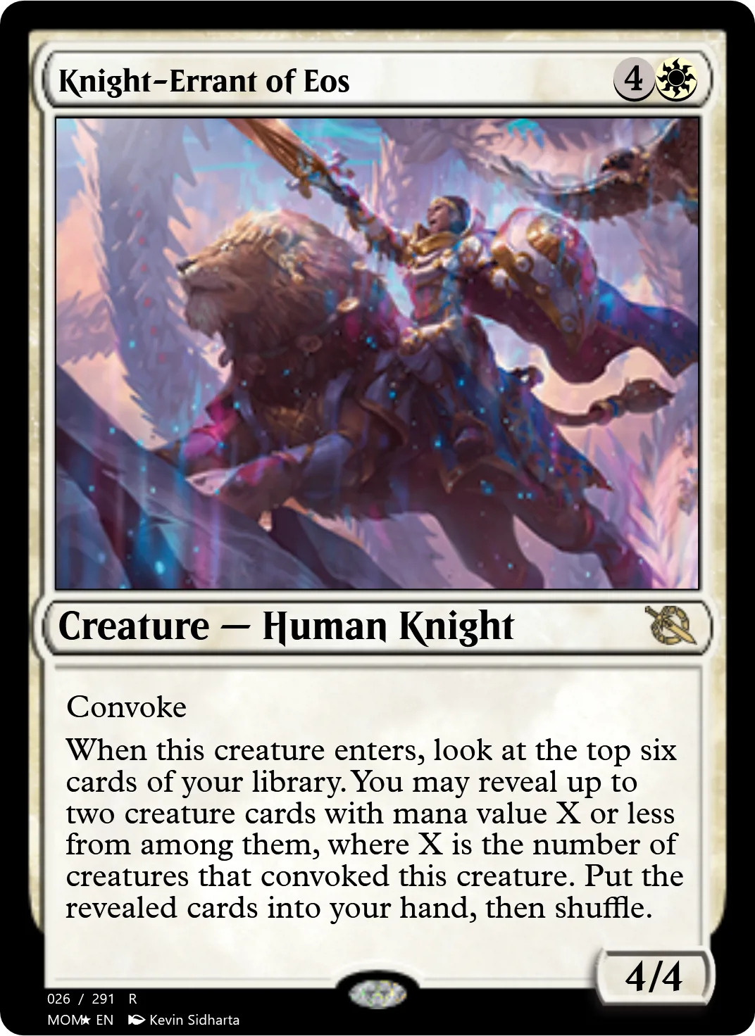 Knight-Errant of Eos
