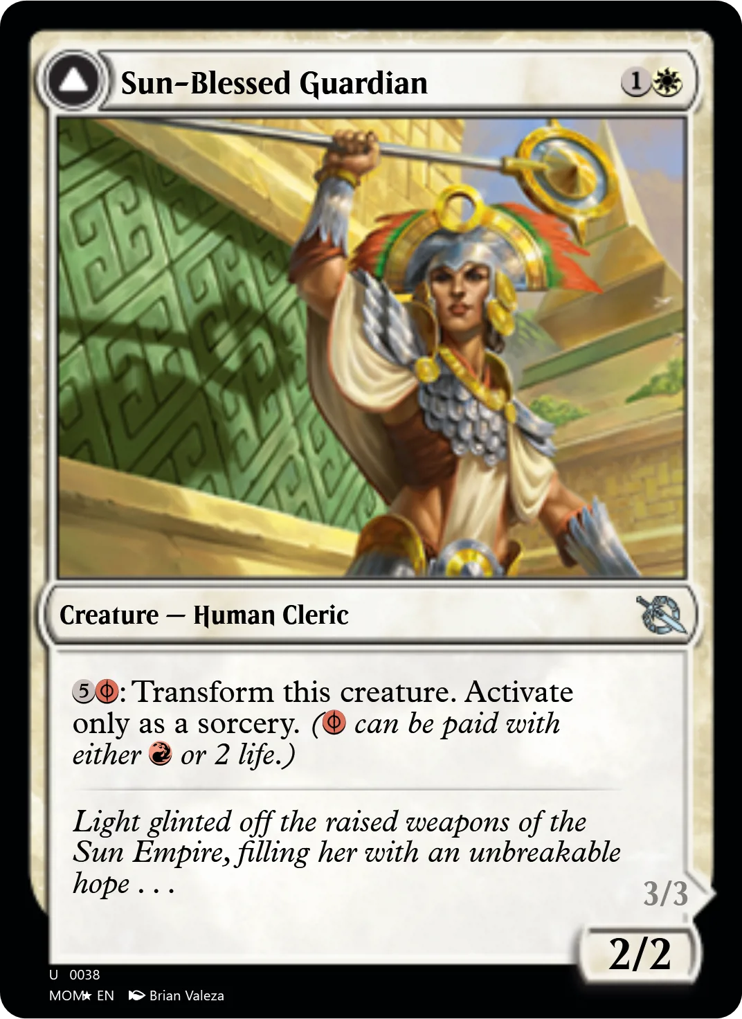 Sun-Blessed Guardian