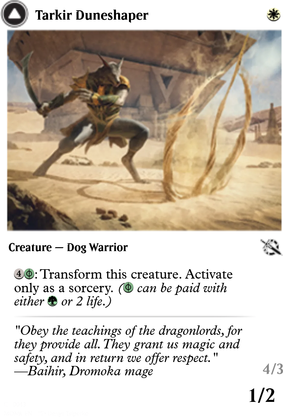 Tarkir Duneshaper