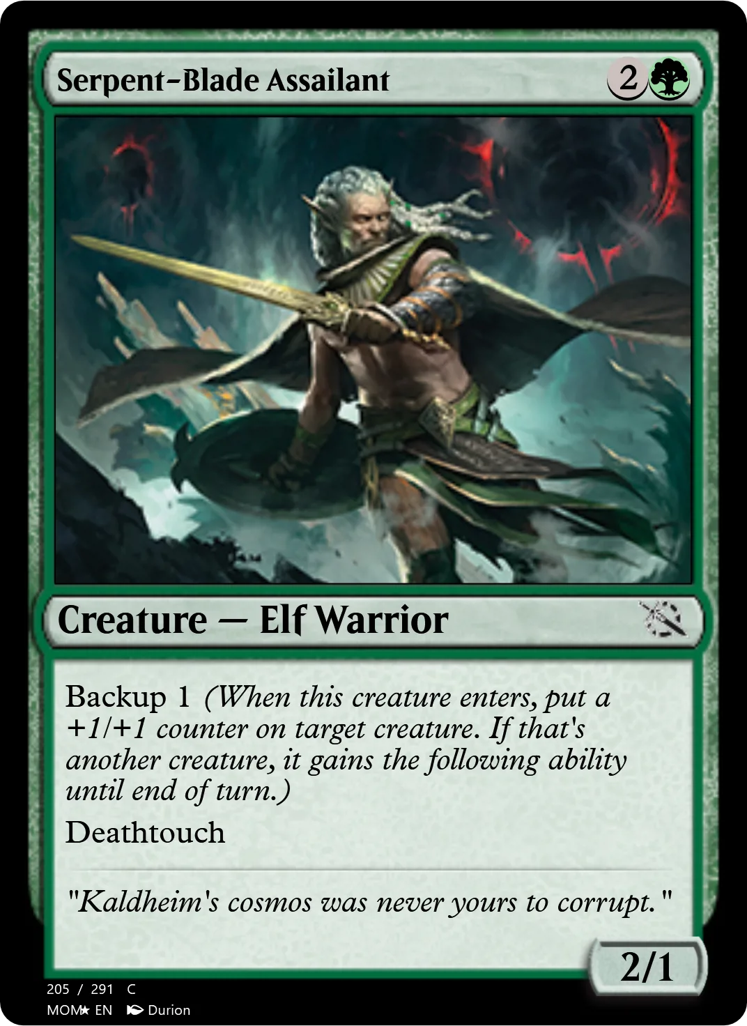 Serpent-Blade Assailant