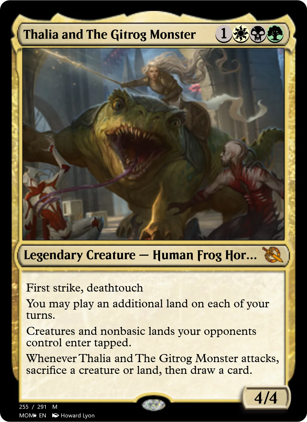 Thalia and The Gitrog Monster