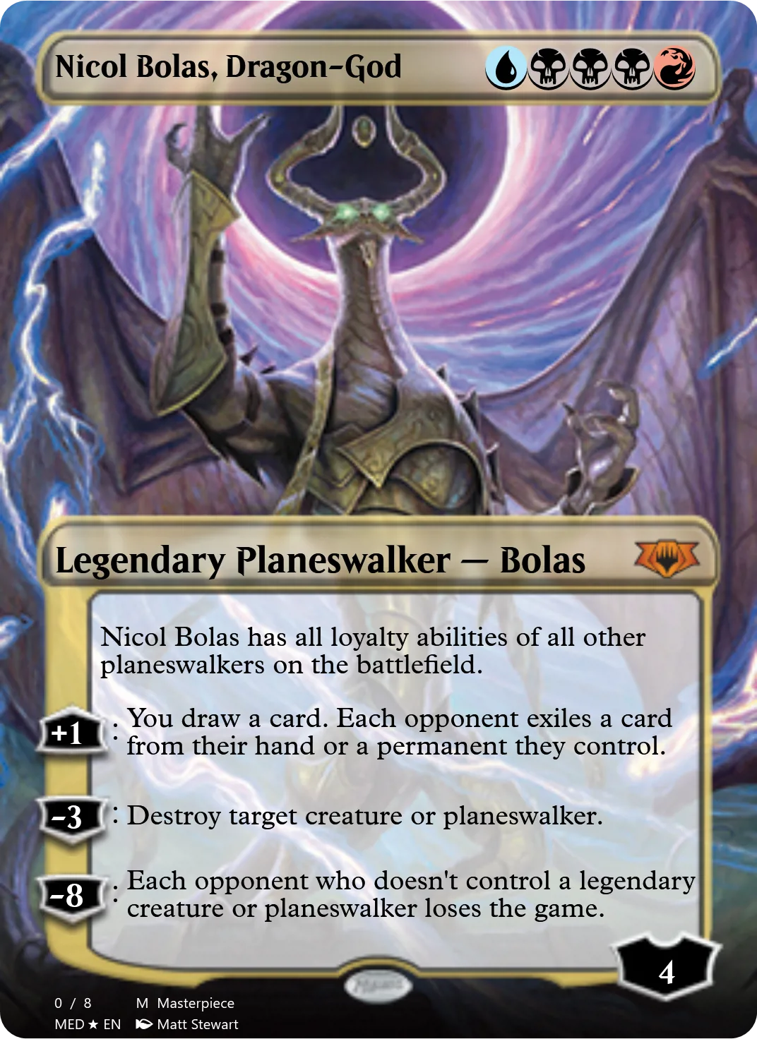 Nicol Bolas, Dragon-God