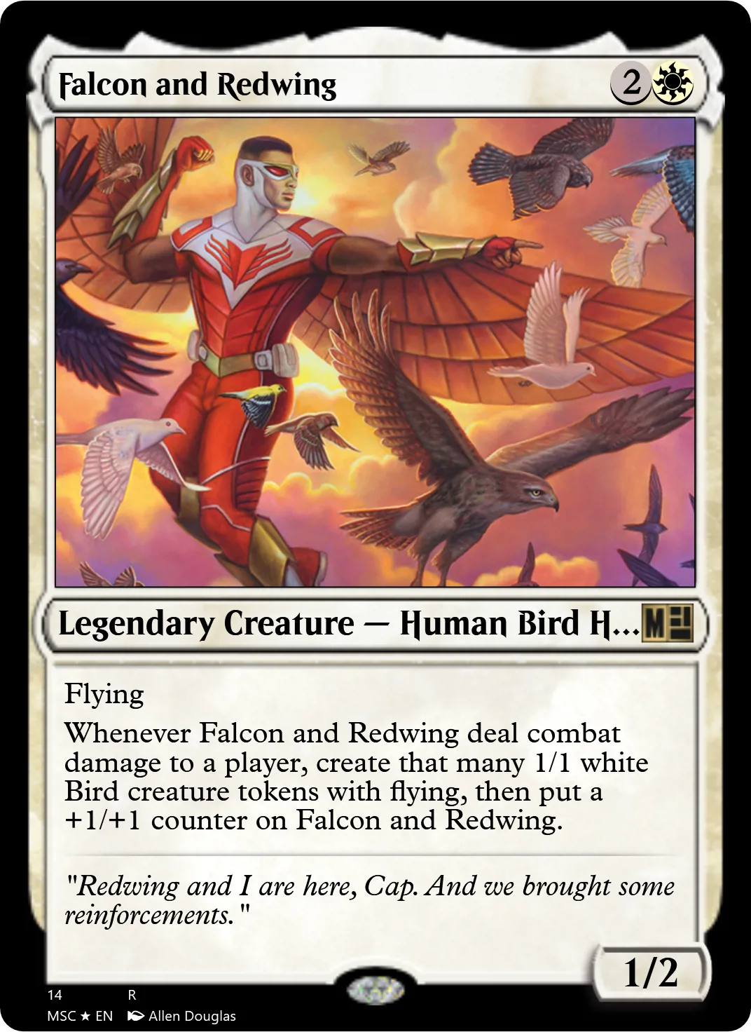 Falcon and Redwing