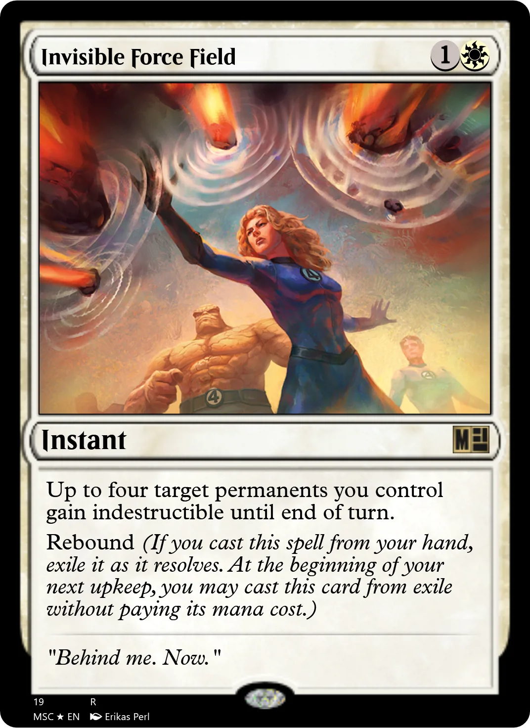 Invisible Force Field