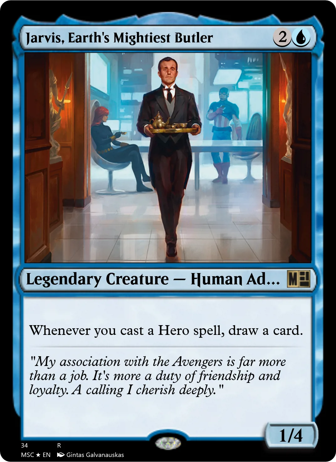 Jarvis, Earth's Mightiest Butler