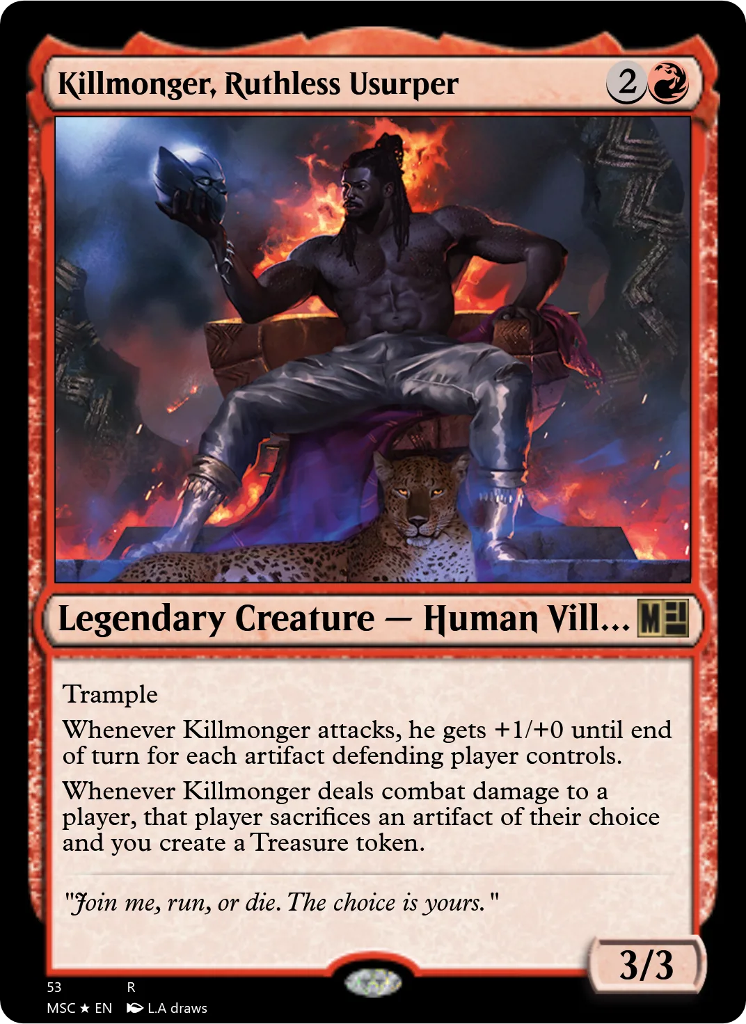 Killmonger, Ruthless Usurper