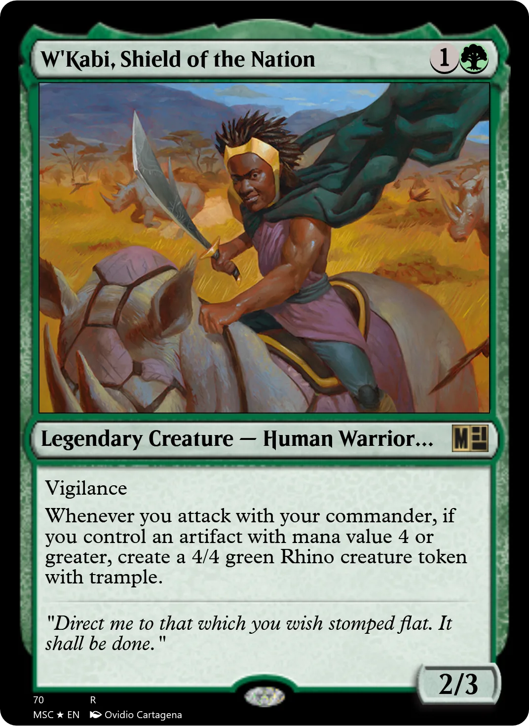W'Kabi, Shield of the Nation
