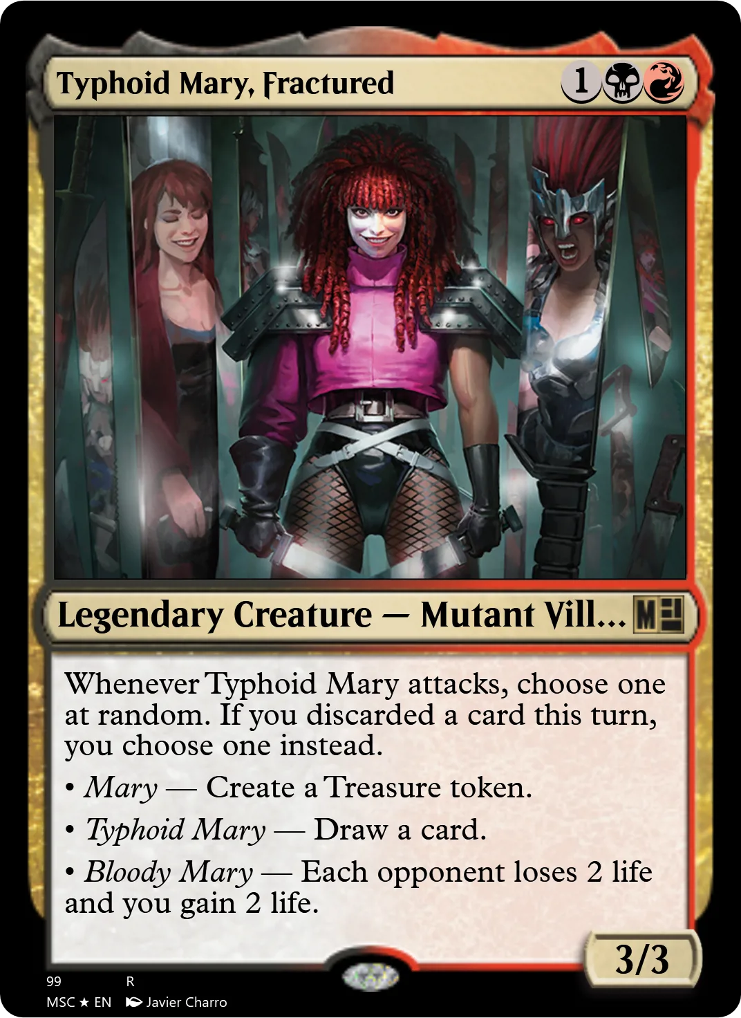 Typhoid Mary, Fractured