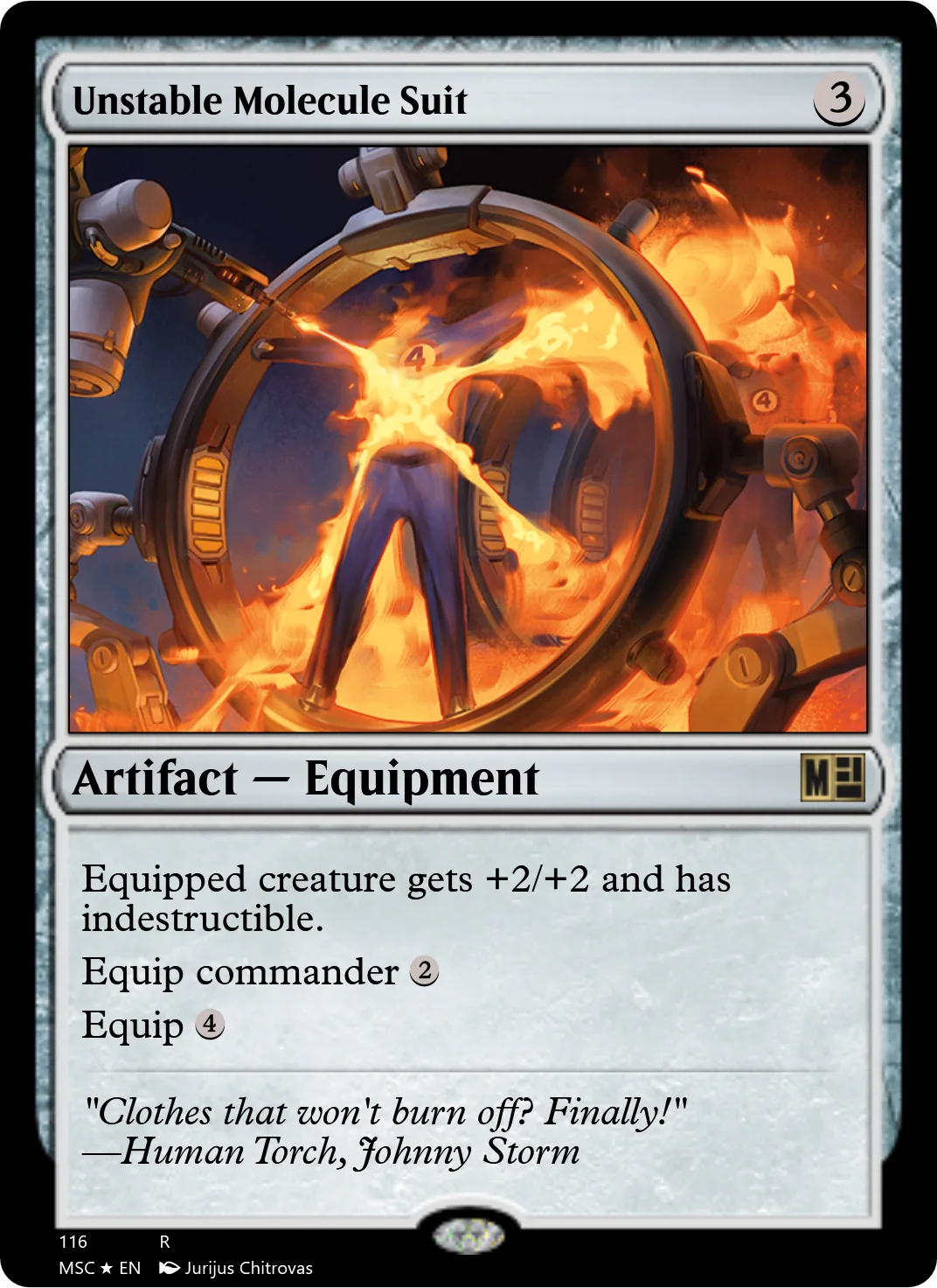 Unstable Molecule Suit