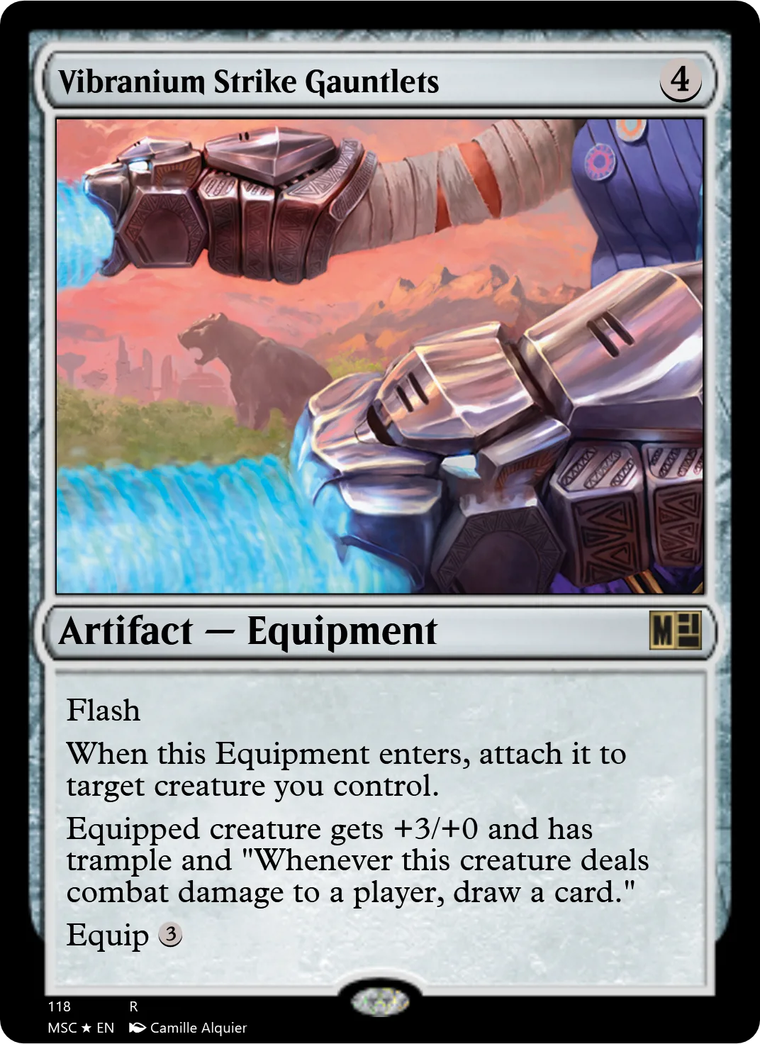 Vibranium Strike Gauntlets