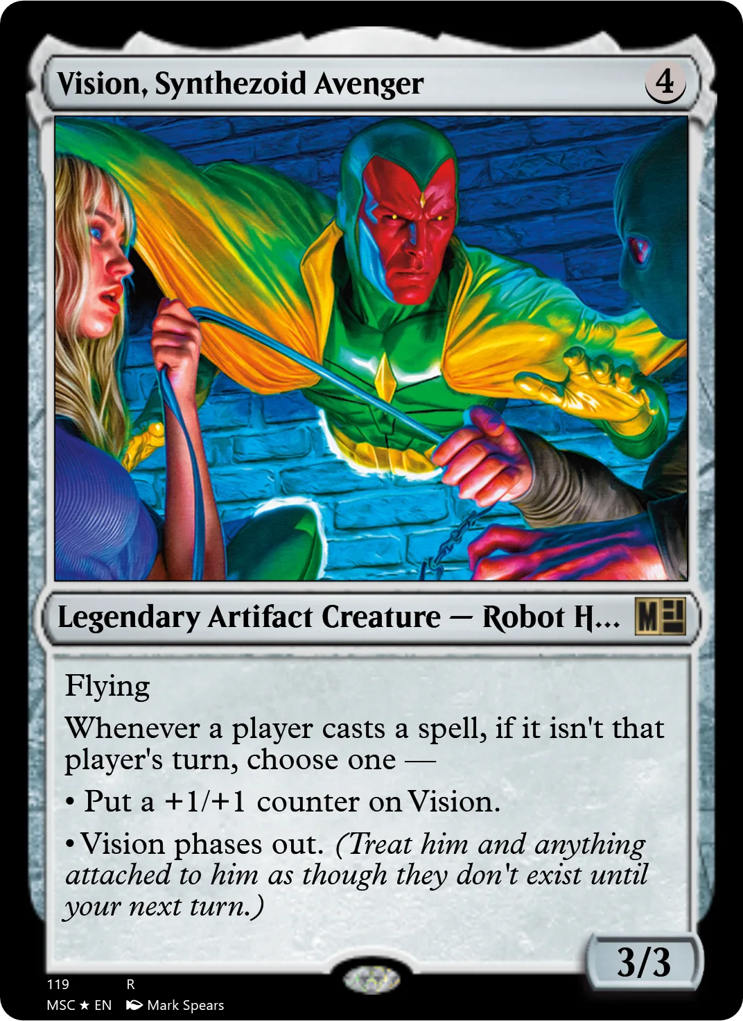 Vision, Synthezoid Avenger