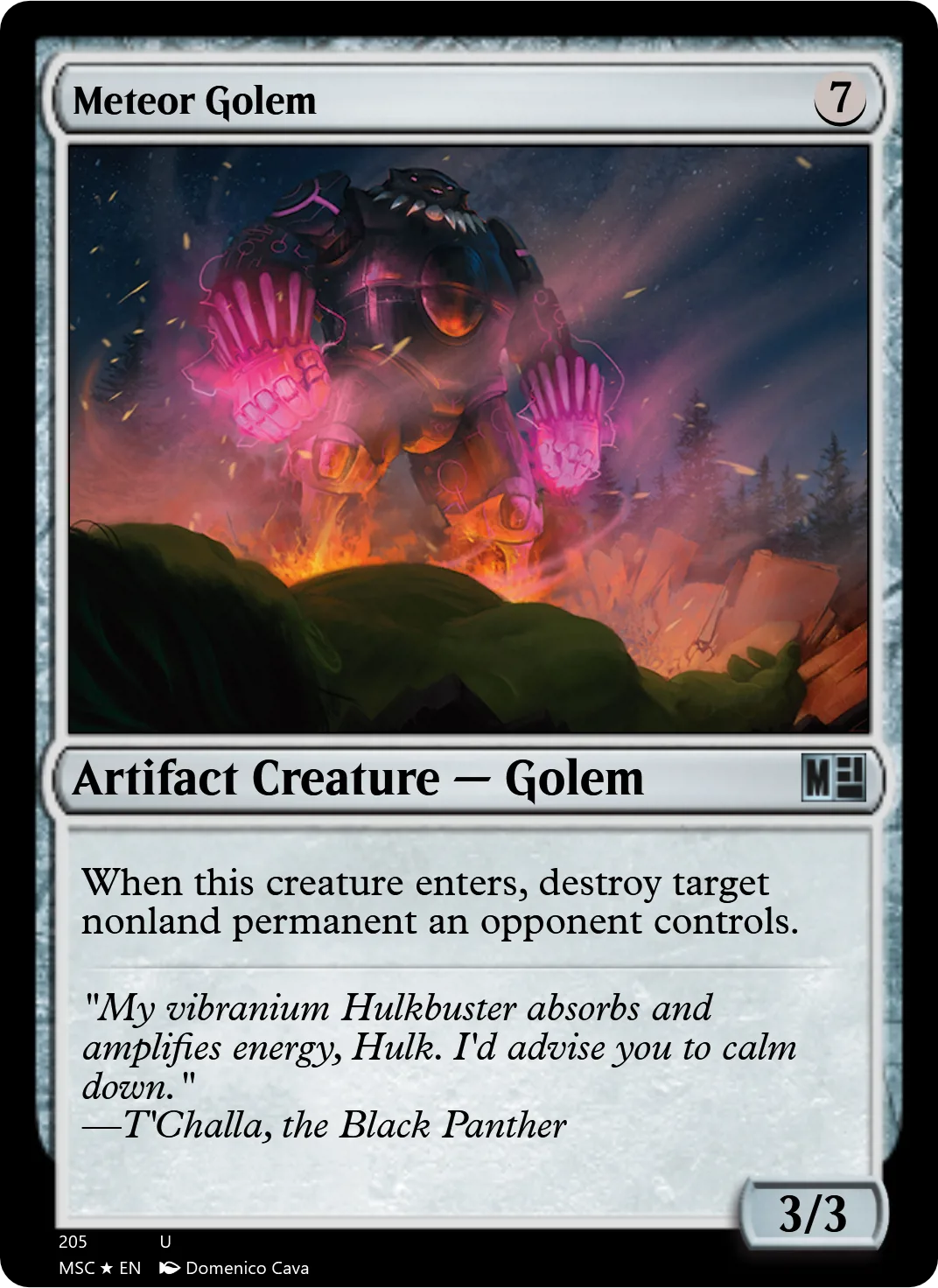 Meteor Golem