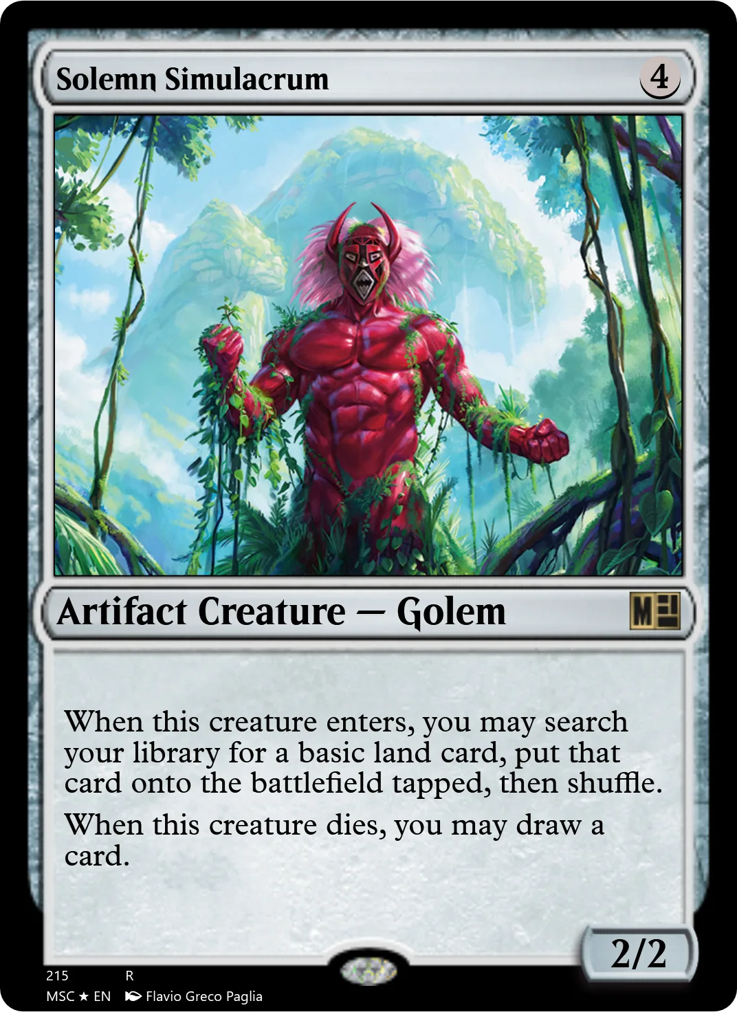 Solemn Simulacrum