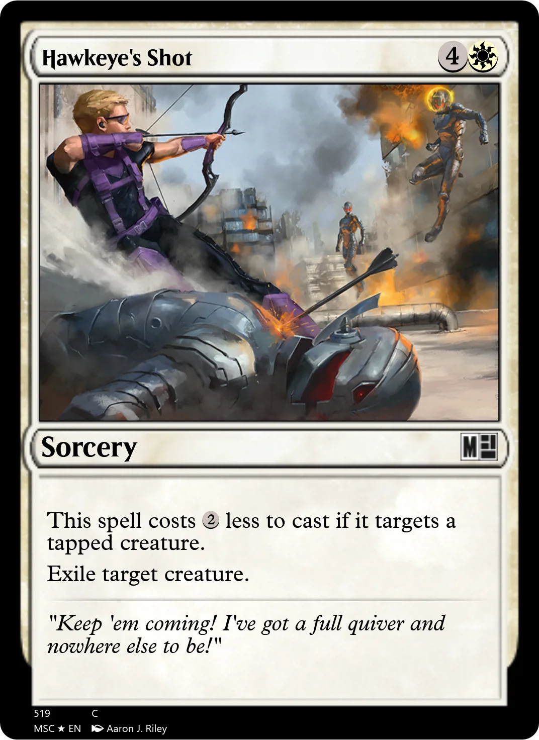 Hawkeye's Shot