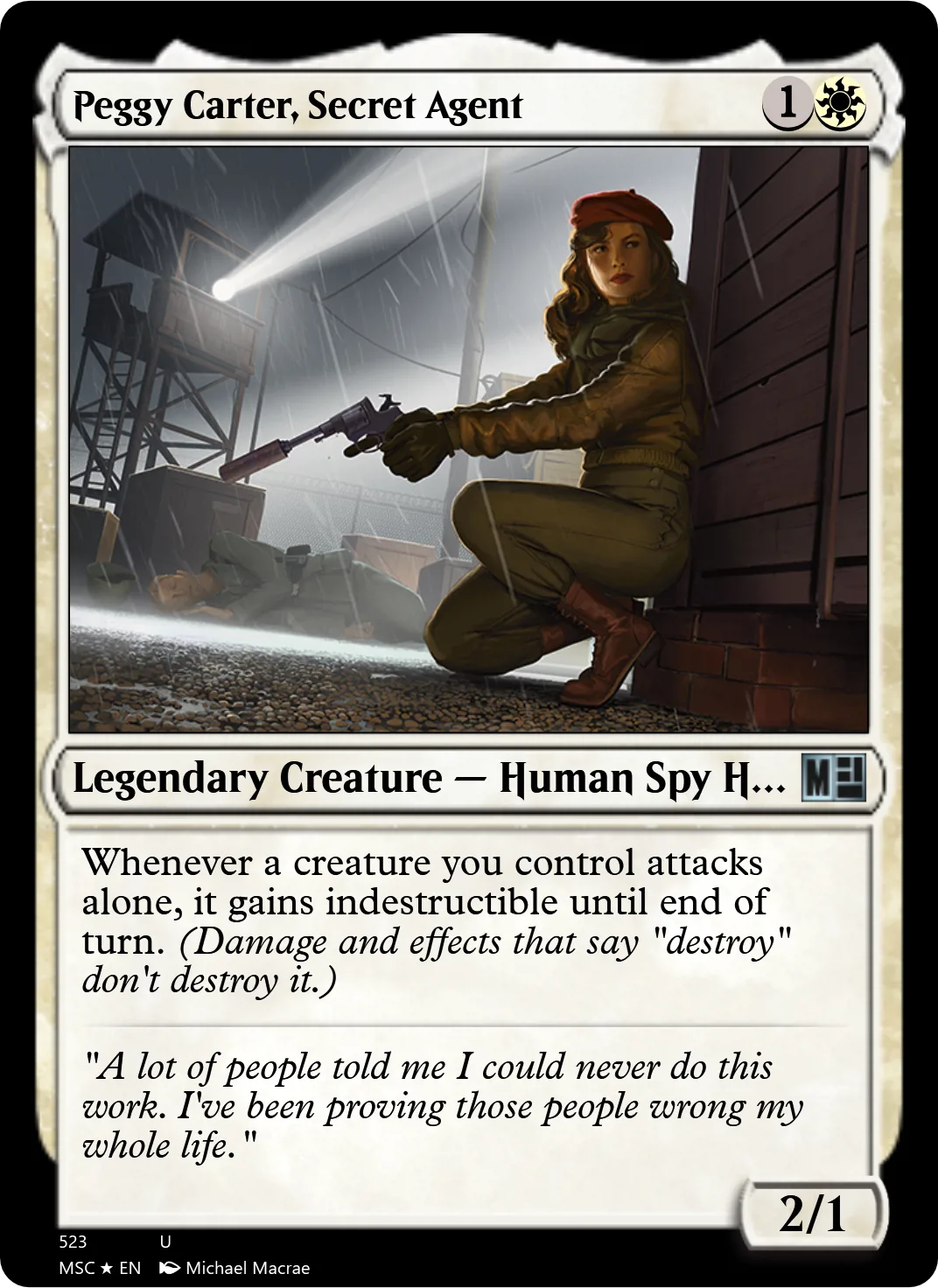 Peggy Carter, Secret Agent