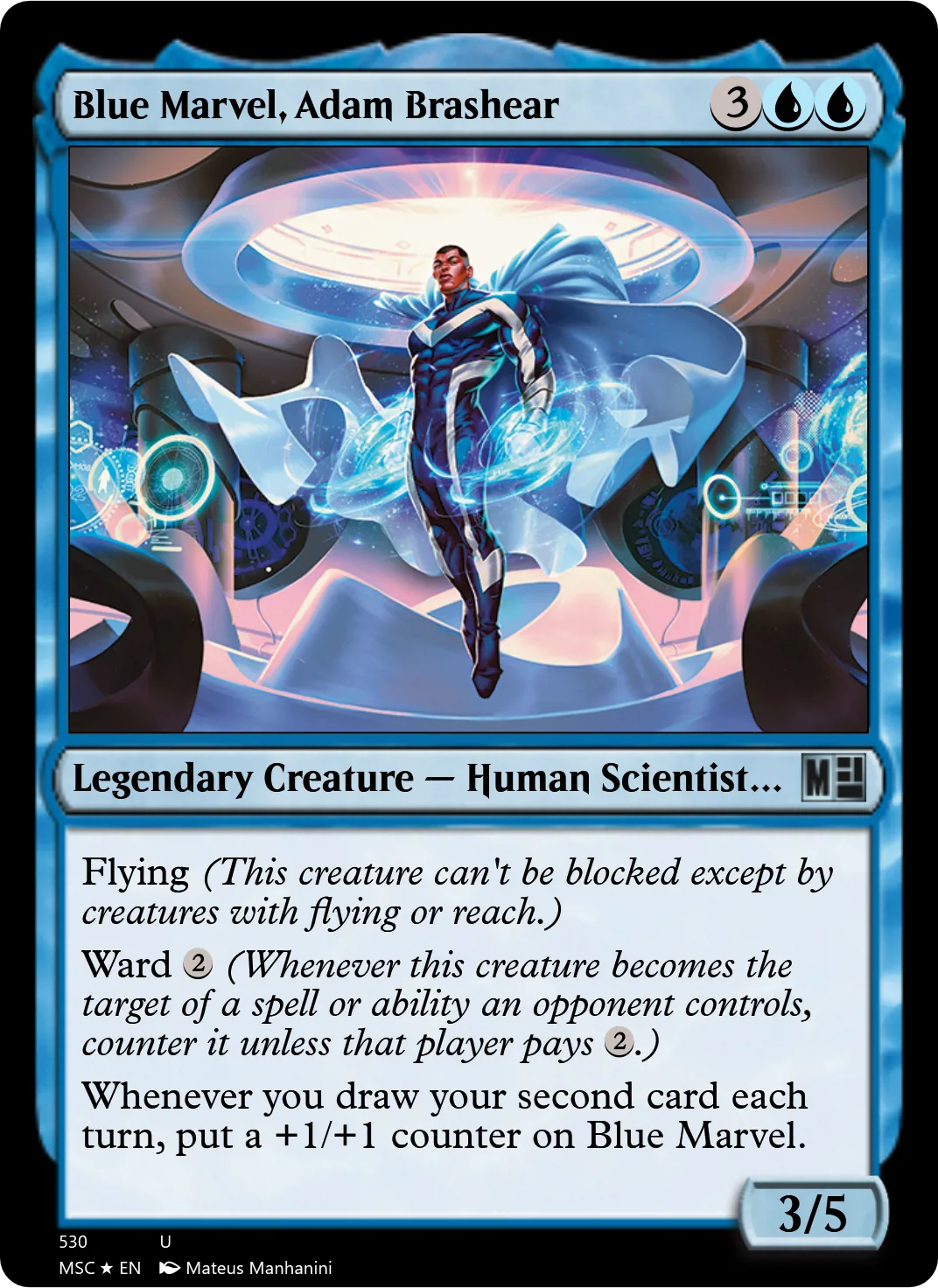 Blue Marvel, Adam Brashear