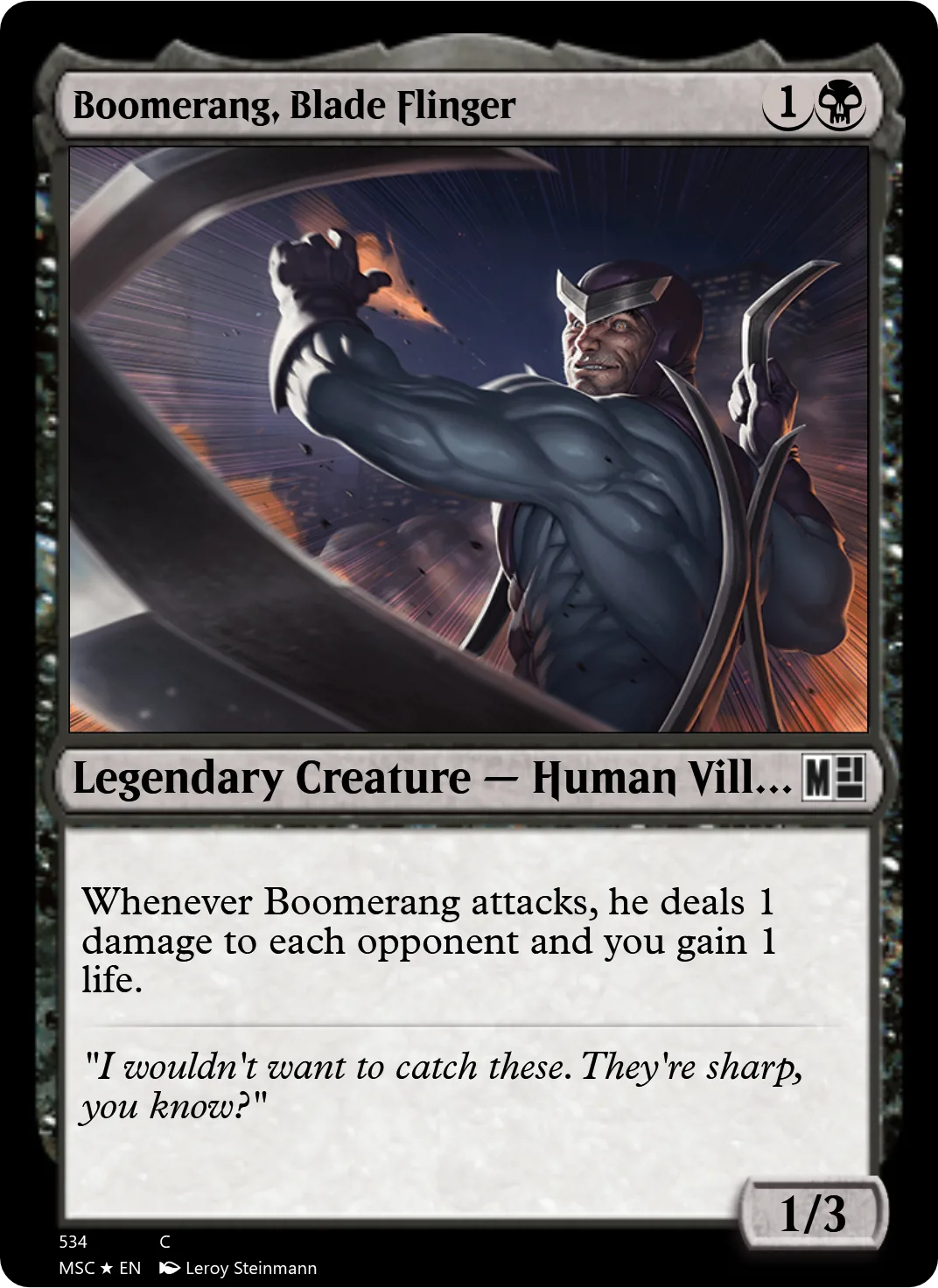 Boomerang, Blade Flinger